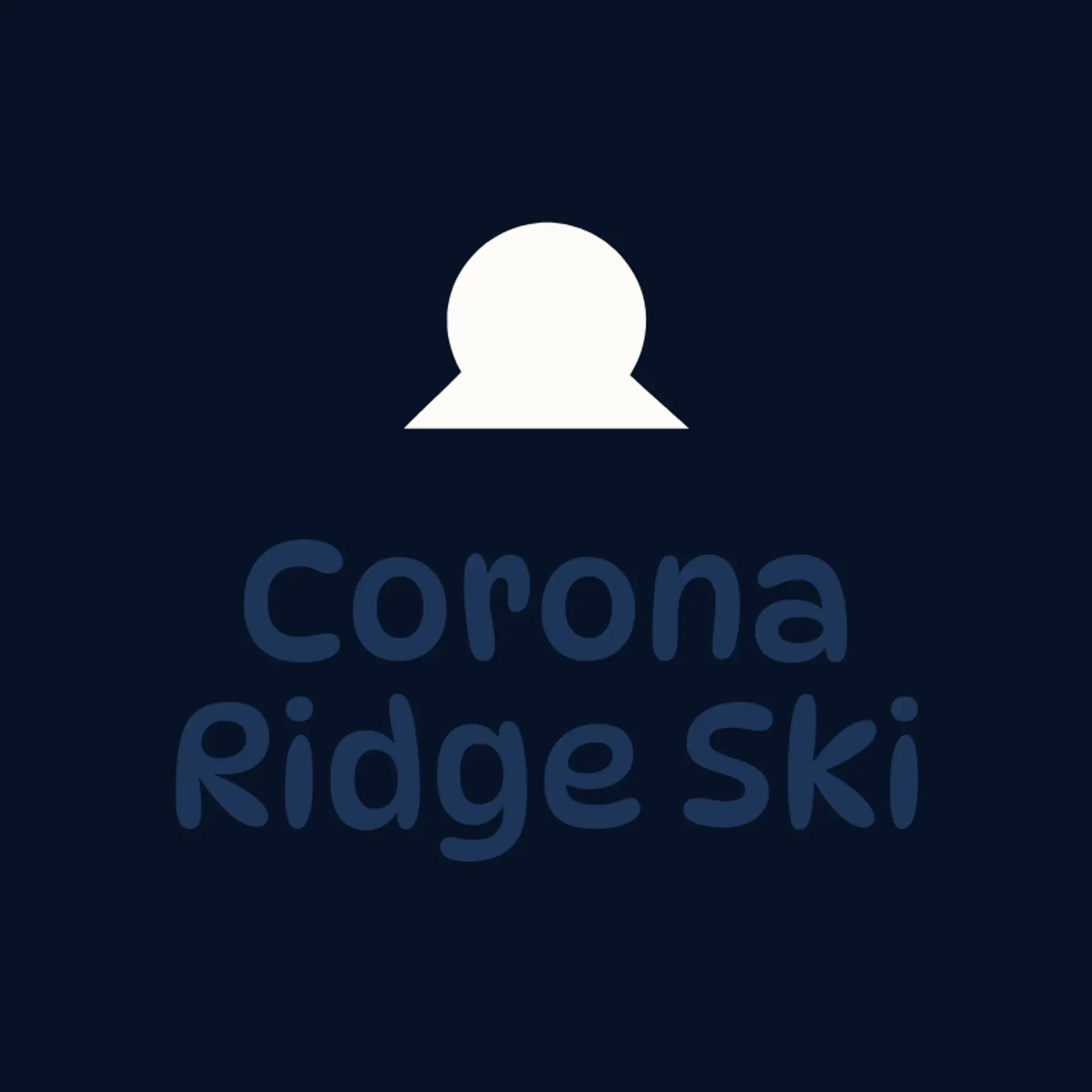 Corona Ridge Ski logo for eclipse