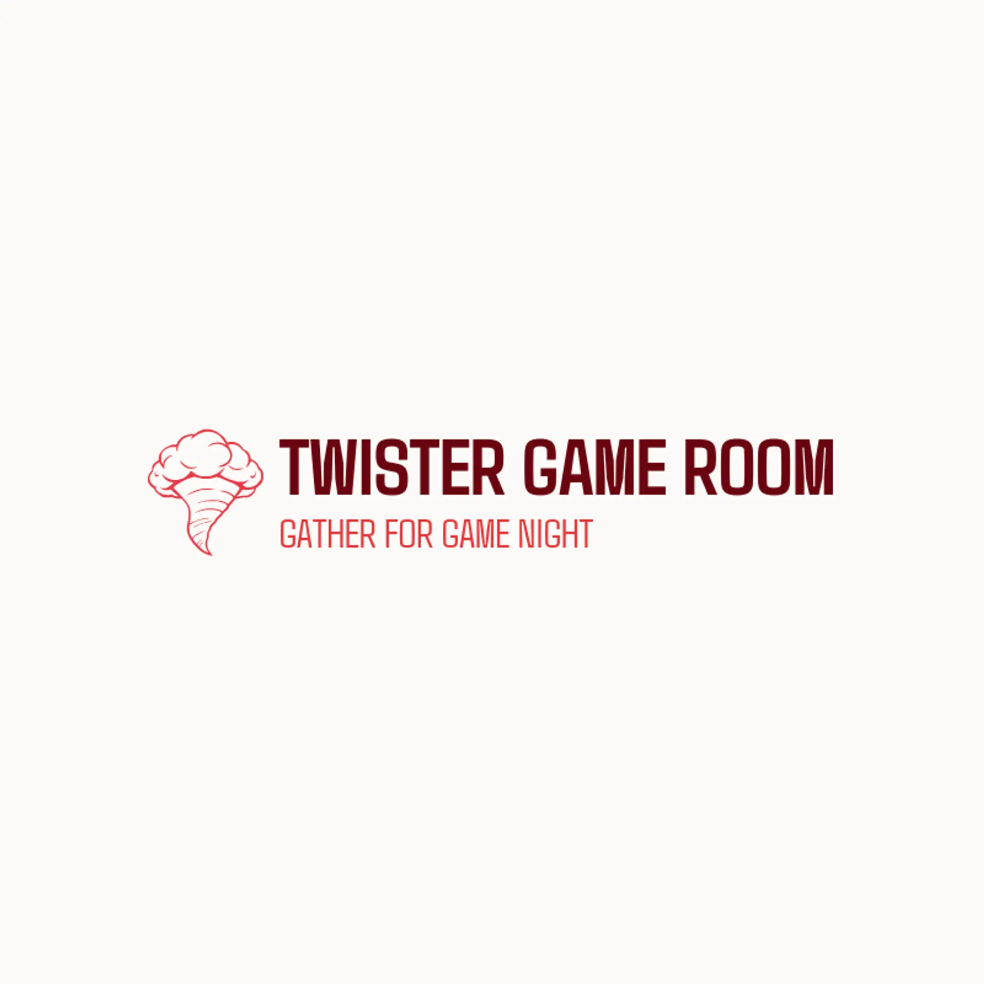 Twister Game Room logo for twister