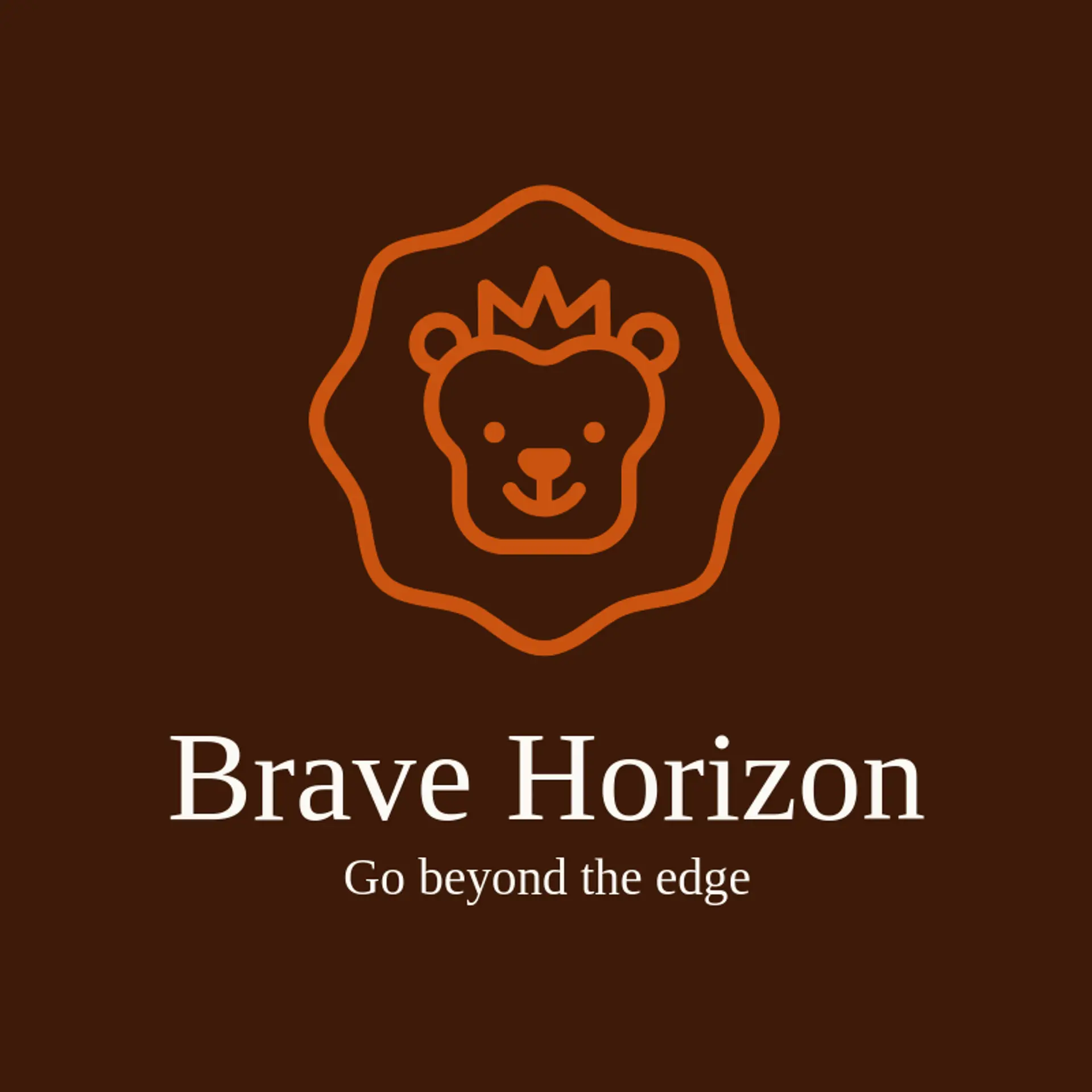 Brave Horizon logo for lion king