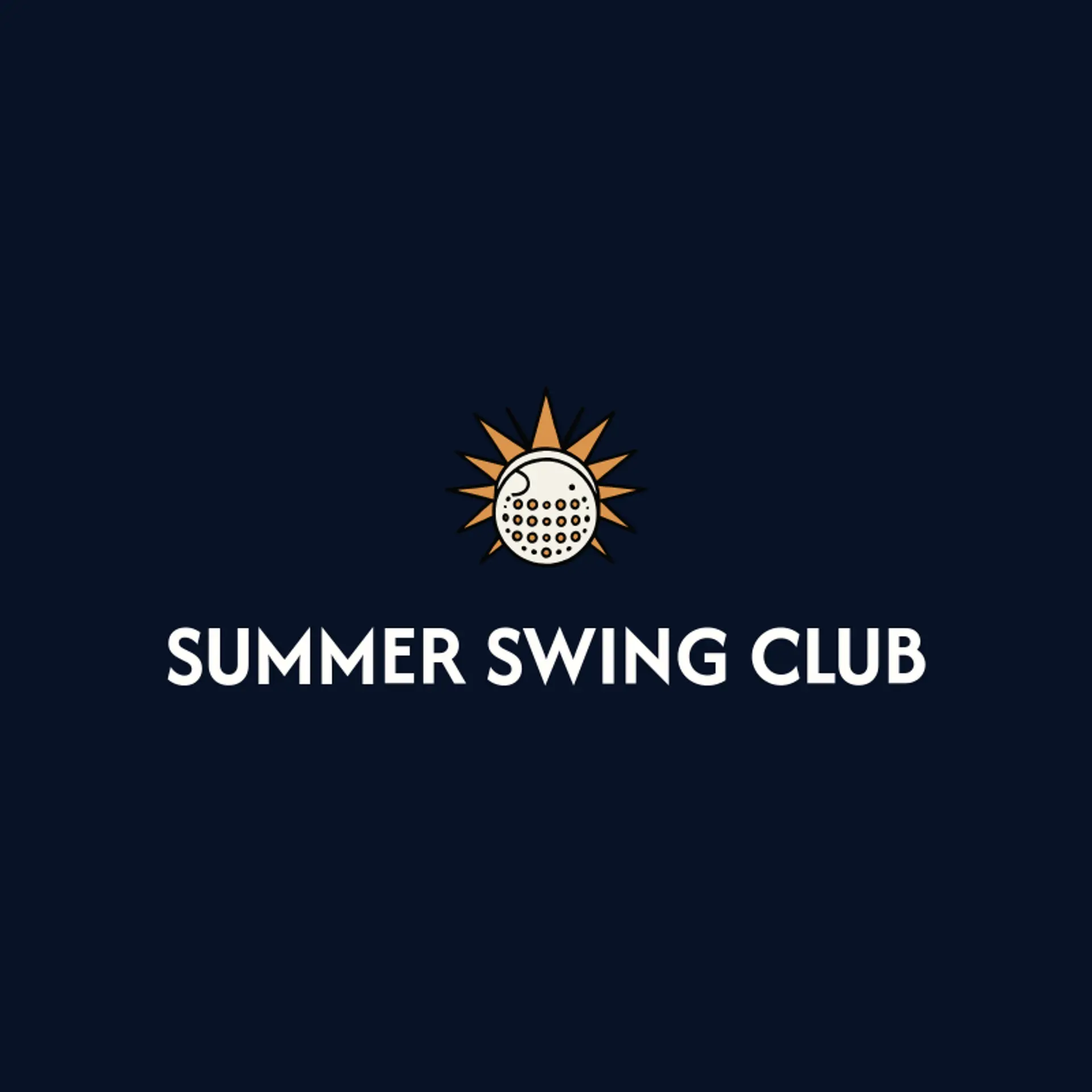 Summer Swing Club logo for wiffleball