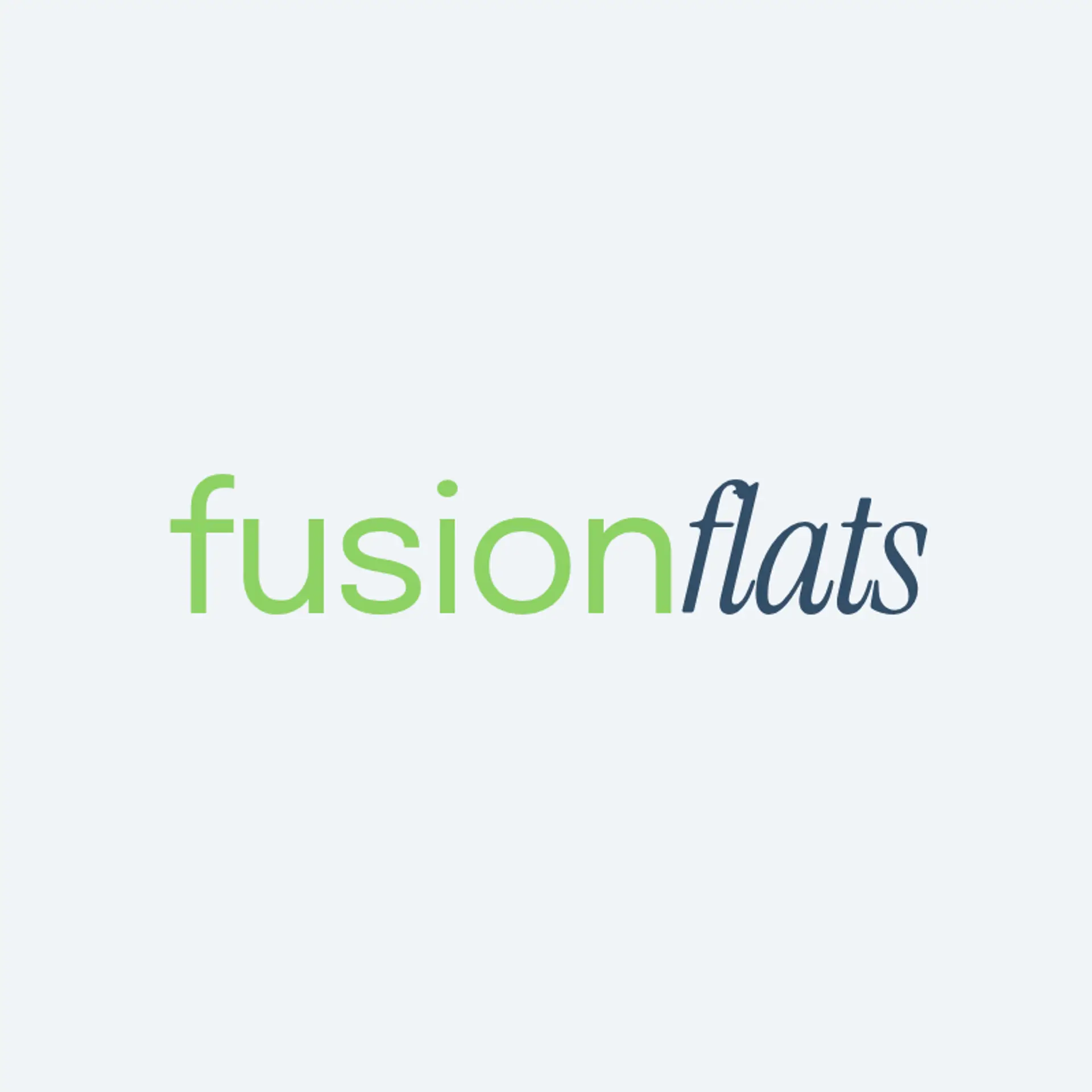 Fusion Flats logo for creative real estate