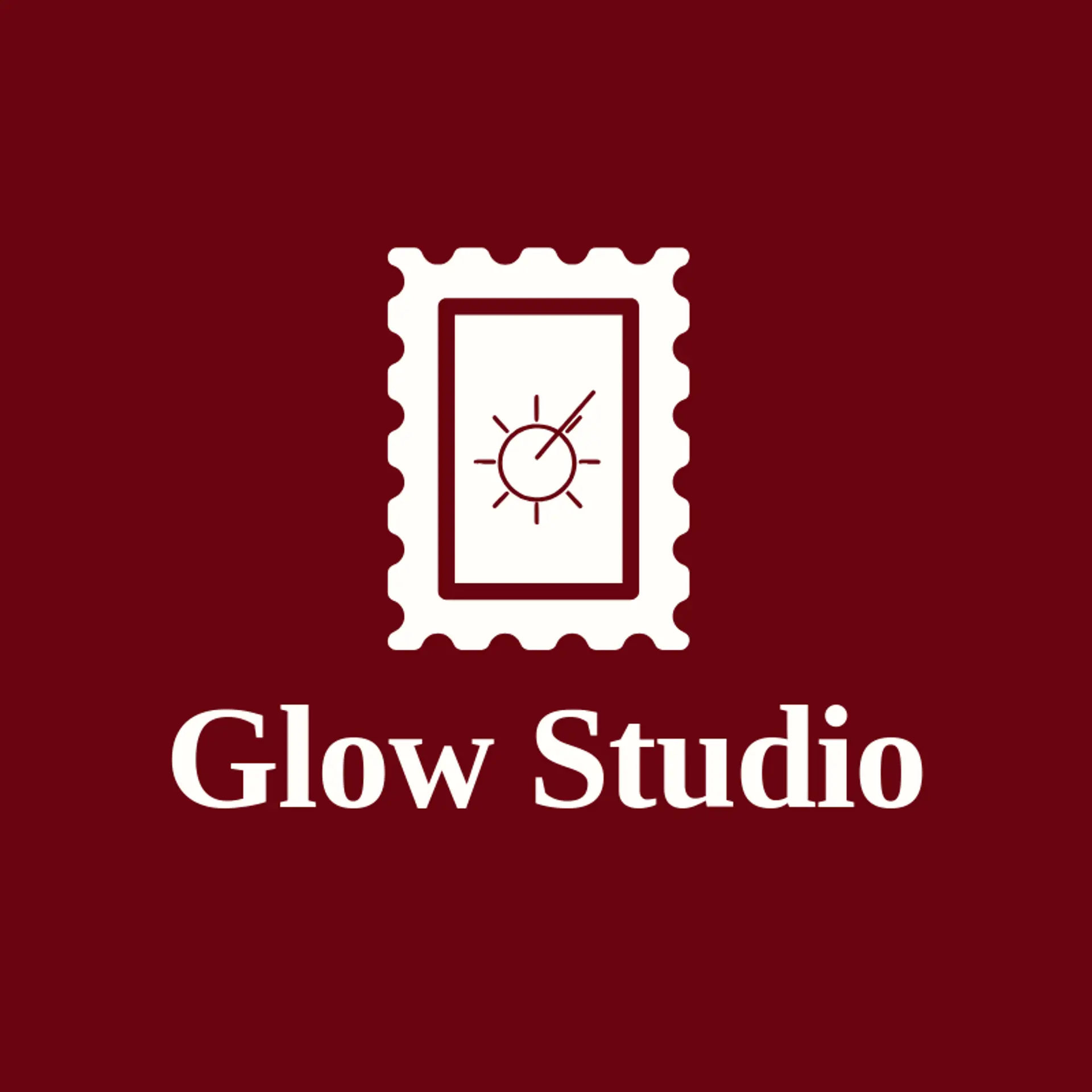 Glow Studio logo for glow