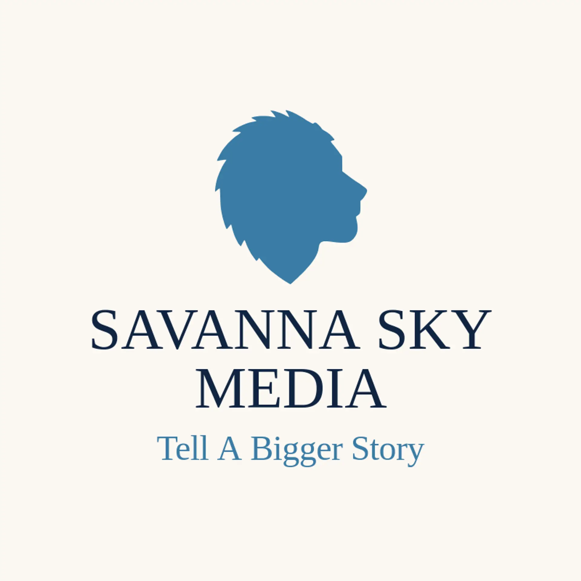 Savanna Sky Media logo for lion head