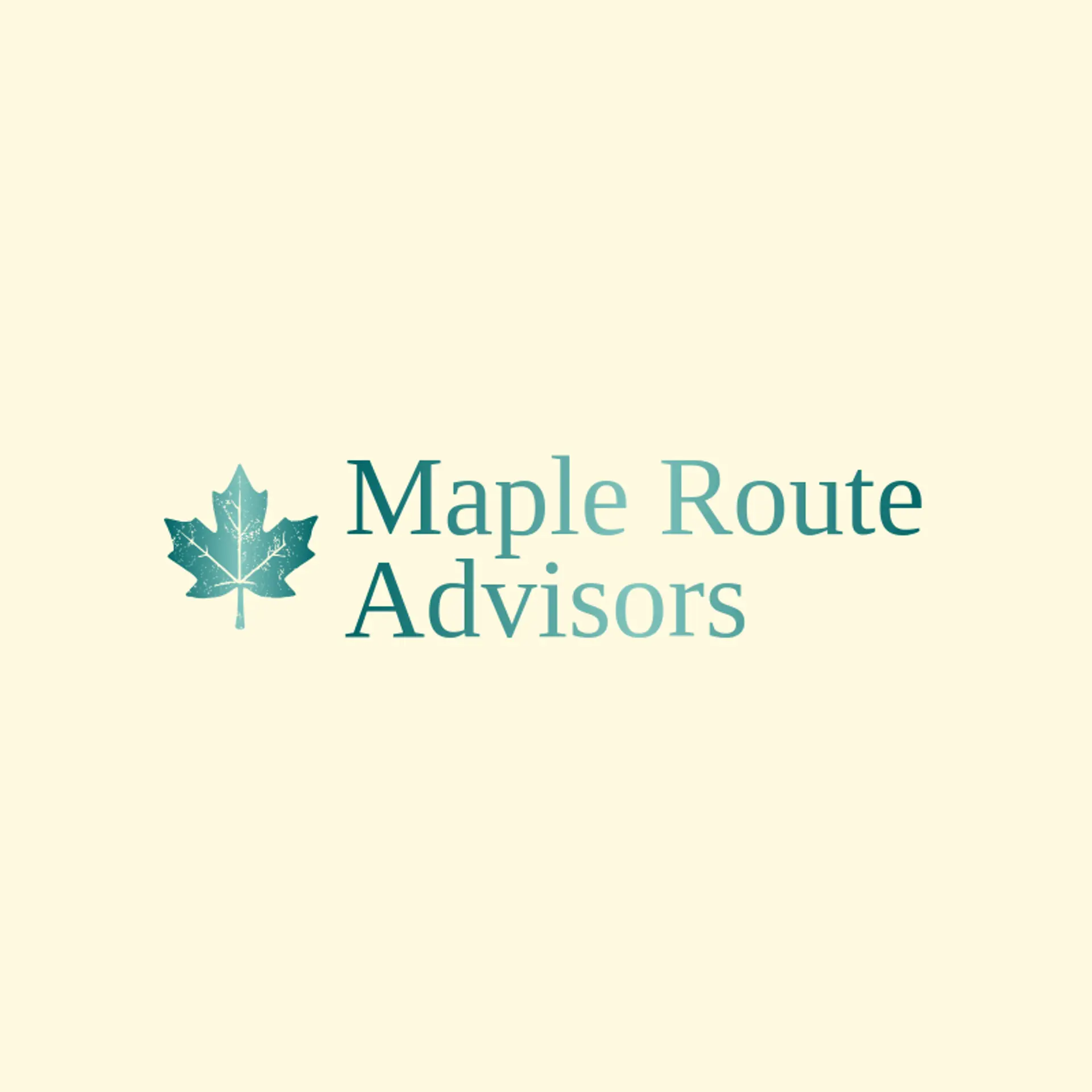 Maple Route Advisors logo for visa