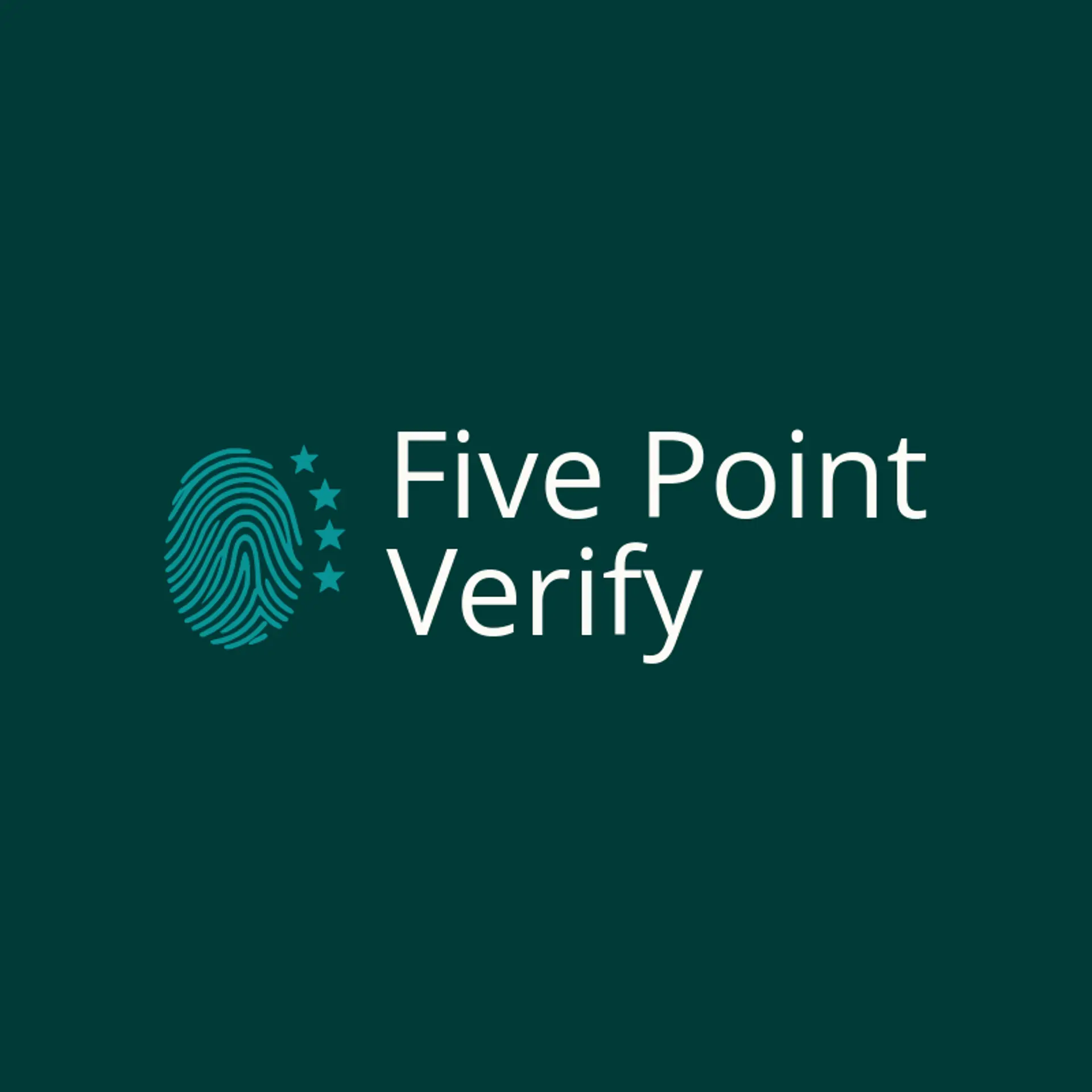 Five Point Verify logo for fingerprint
