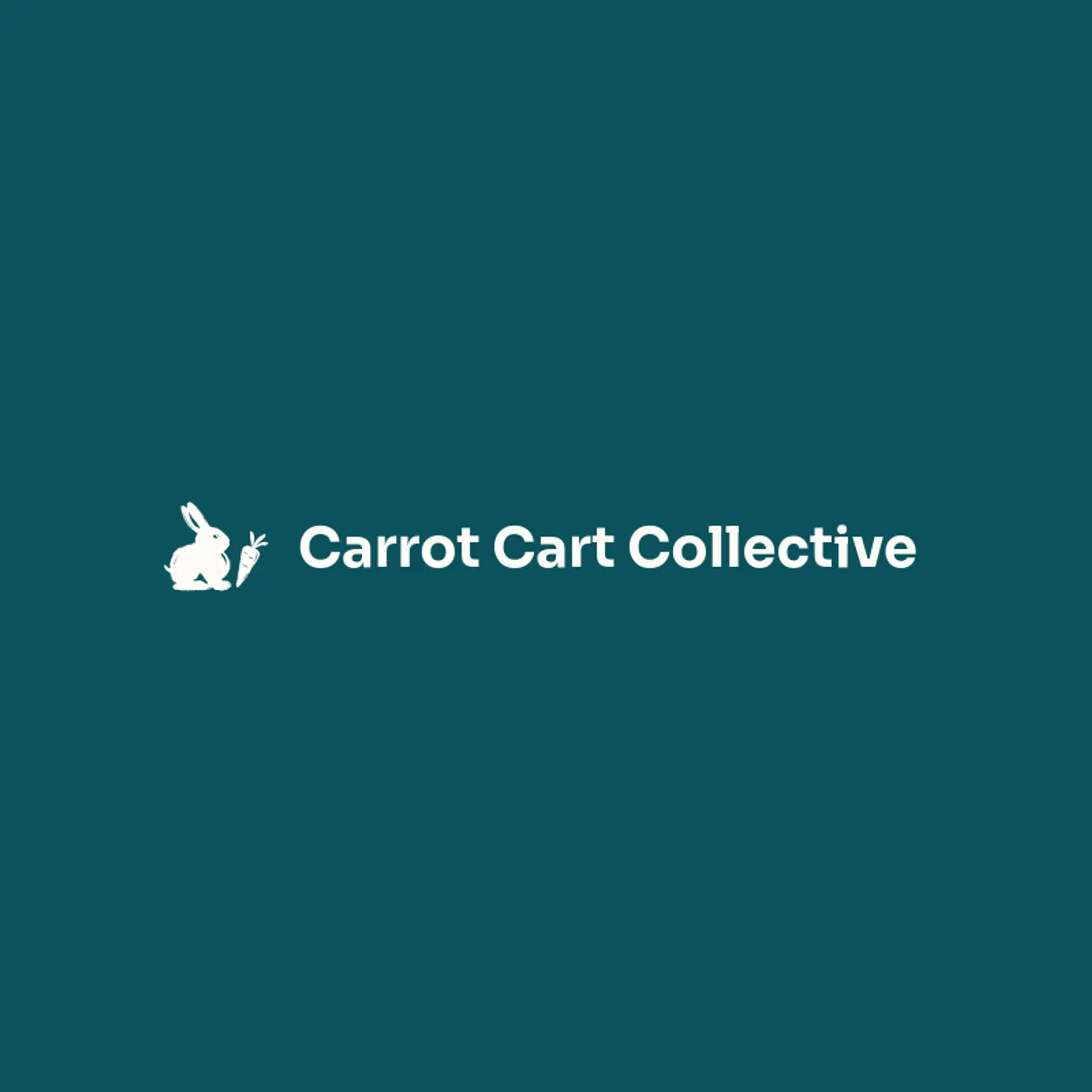 Carrot Cart Collective logo for bunny