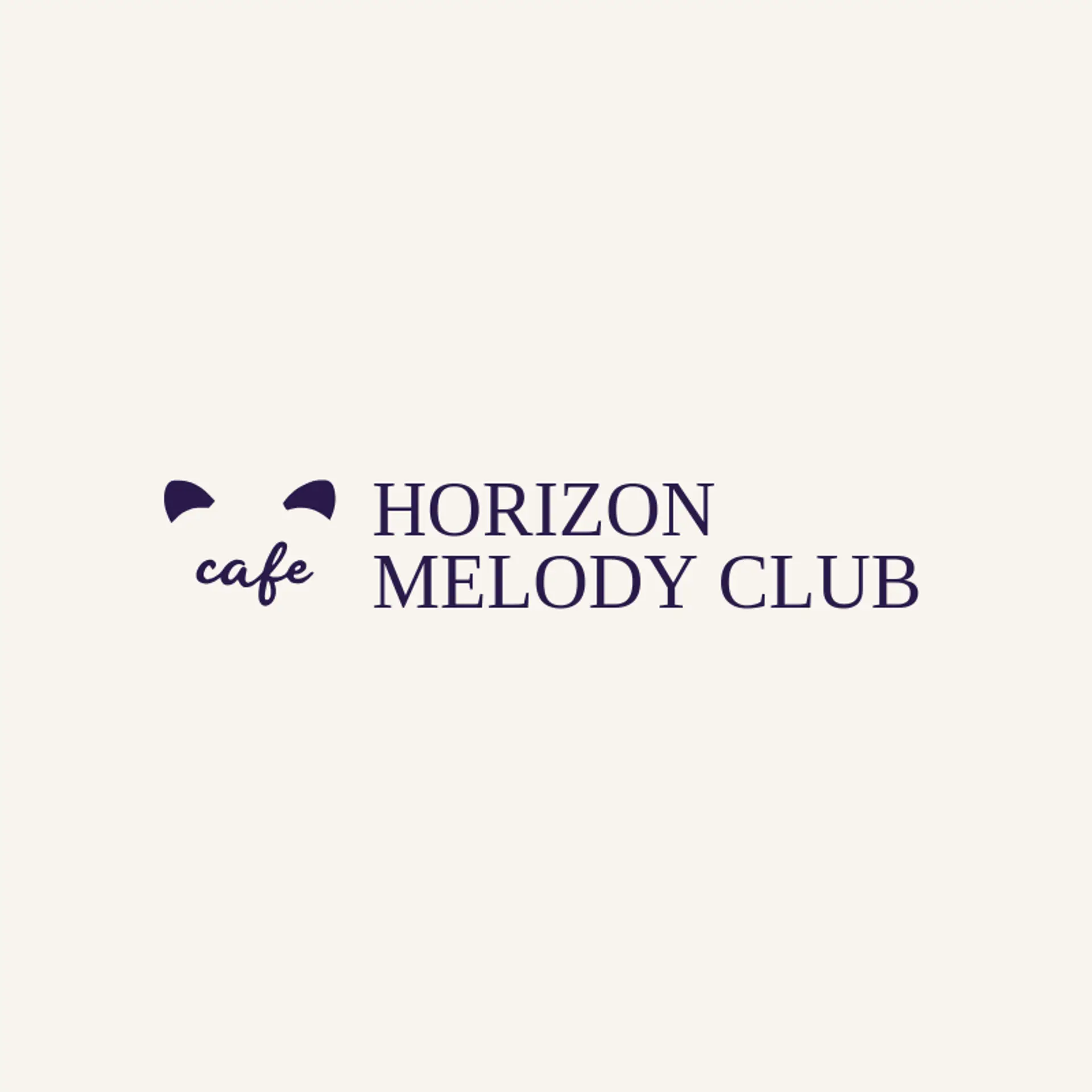 Horizon Melody Club logo for soundcloud