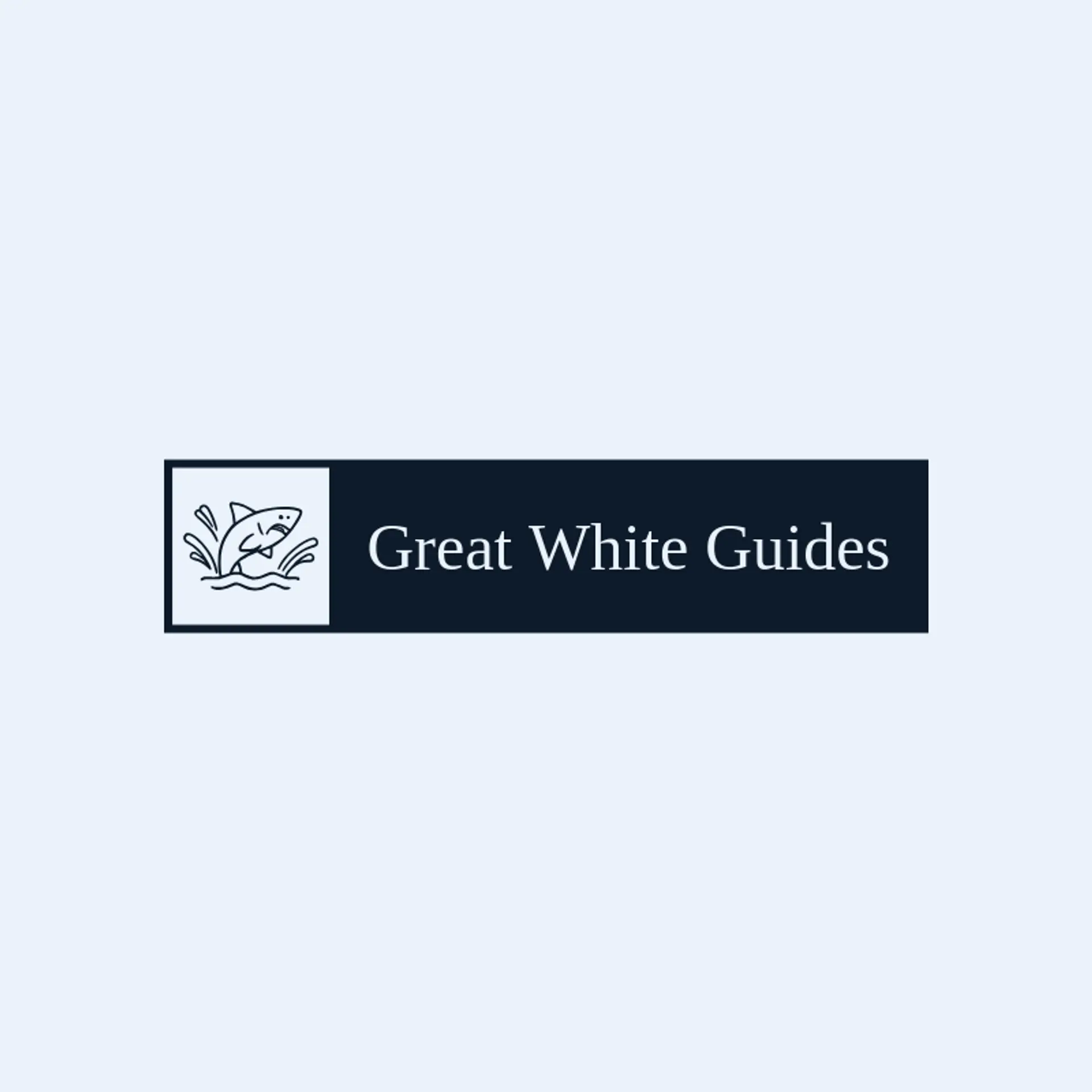 Great White Guides logo for apex predator