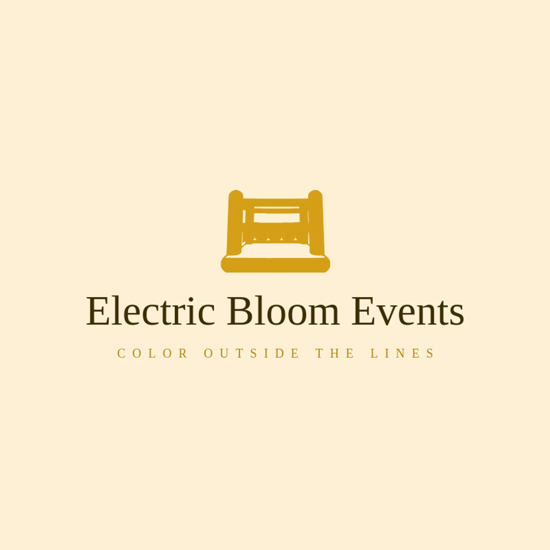 Electric Bloom Events logo for carnival