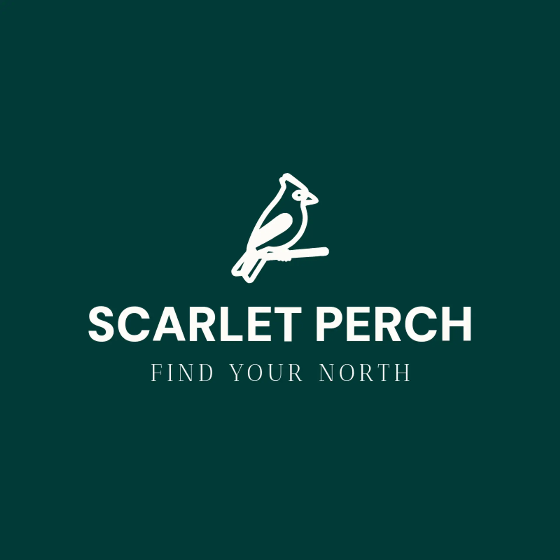 Scarlet Perch logo for cardinal