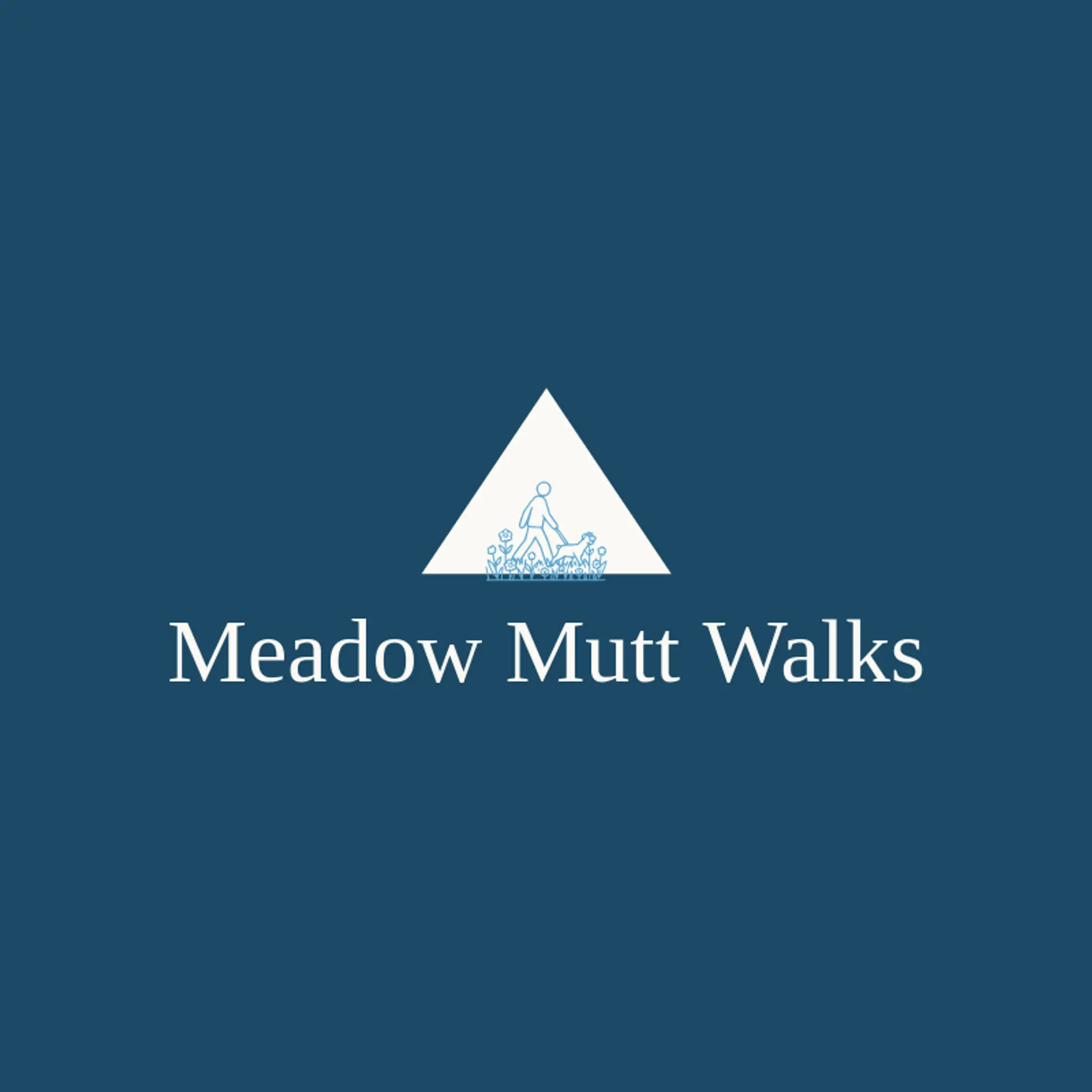 Meadow Mutt Walks logo for dog walking