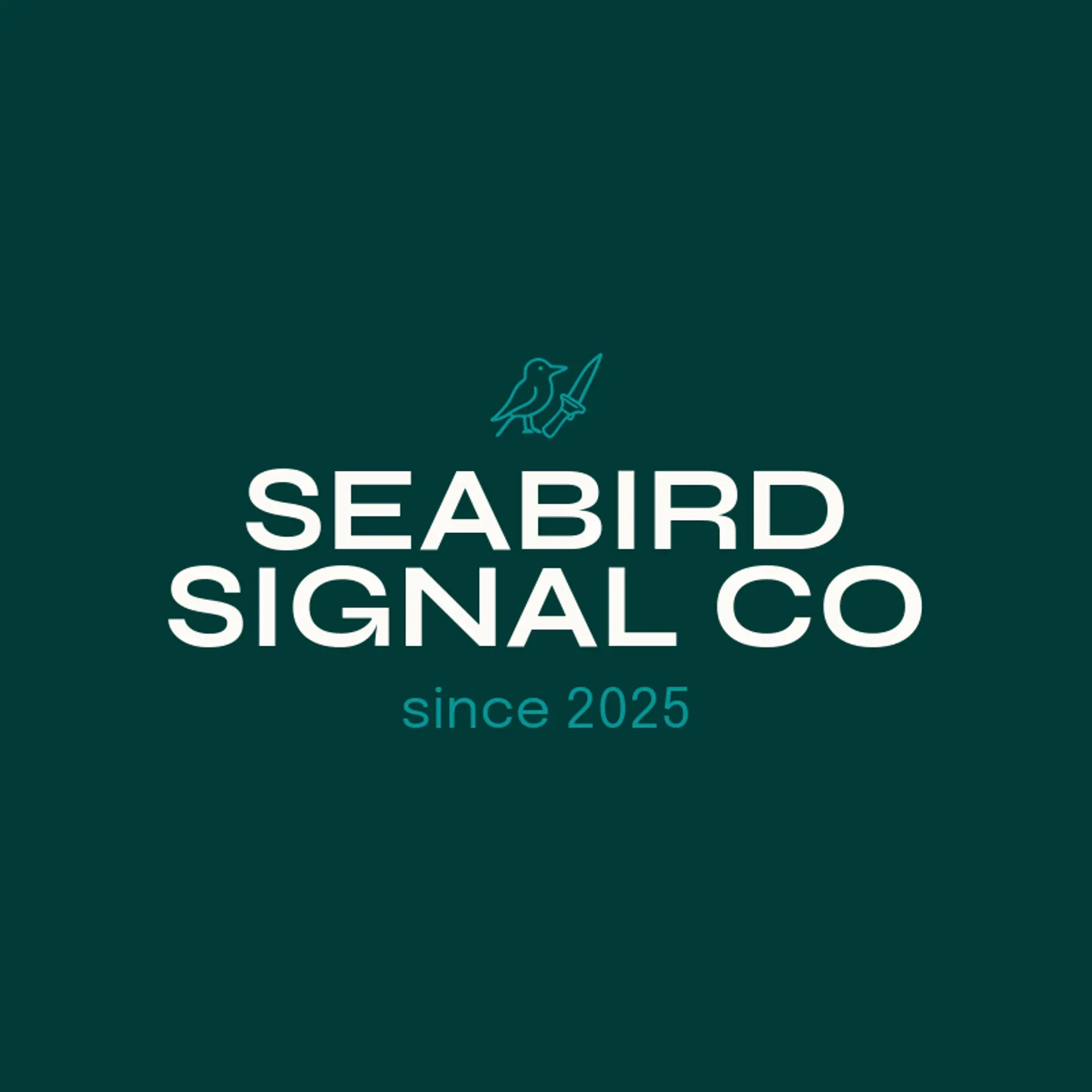Seabird Signal Co logo for pirate