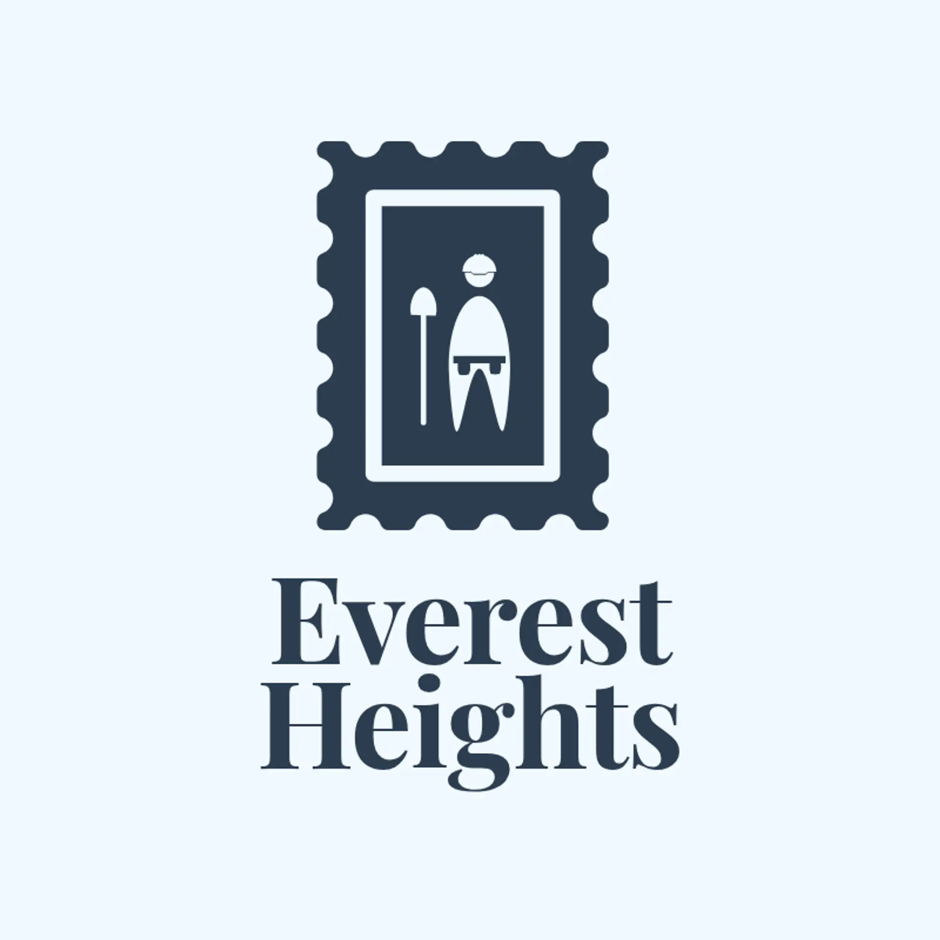 Everest Heights logo for construction business