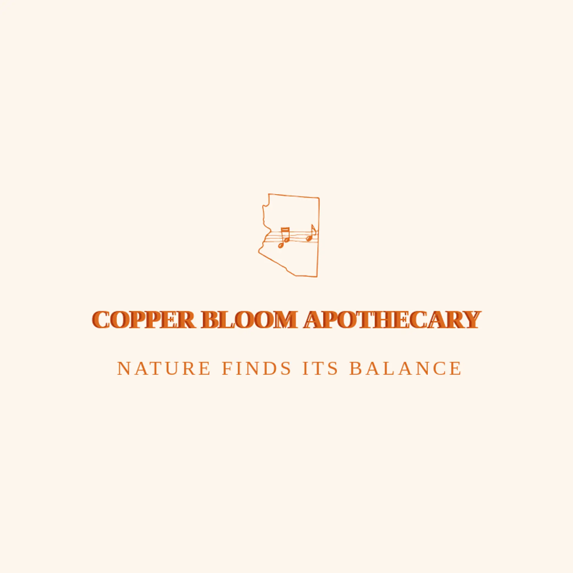 Copper Bloom Apothecary logo for arizona