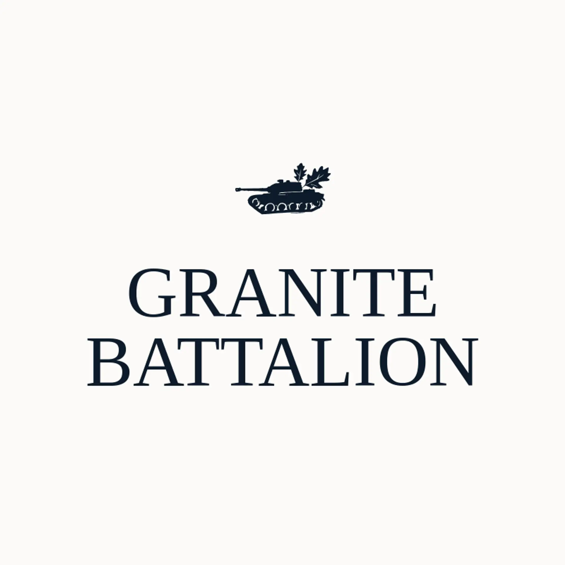 Granite Battalion logo for tank