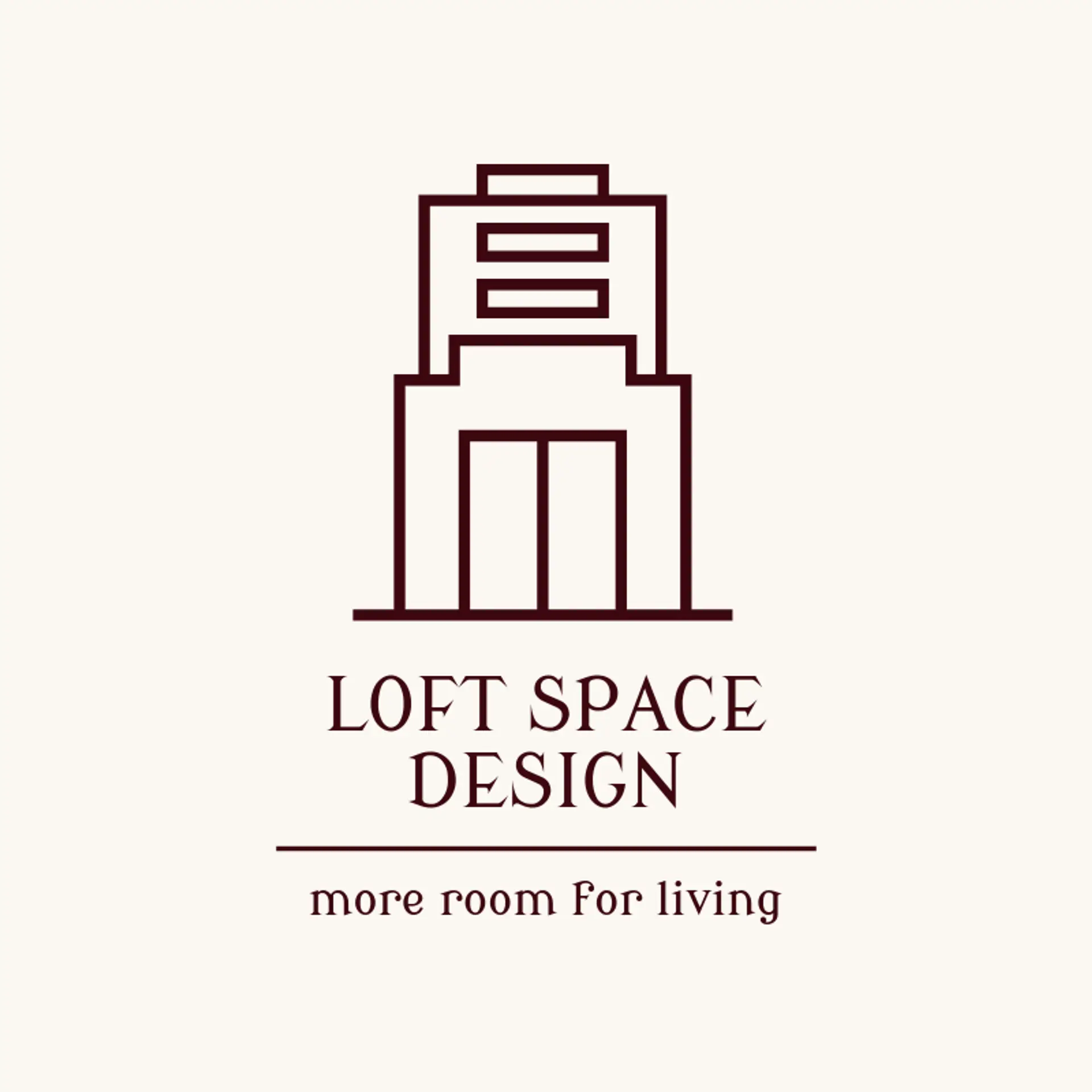 Loft Space Design logo for loft