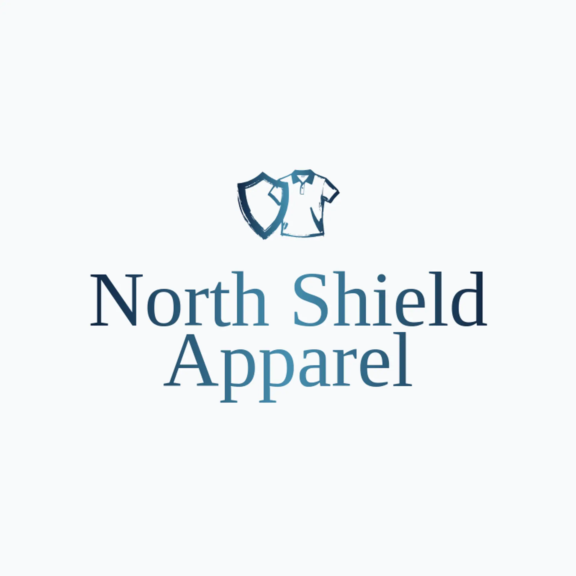 North Shield Apparel logo for polo shirt