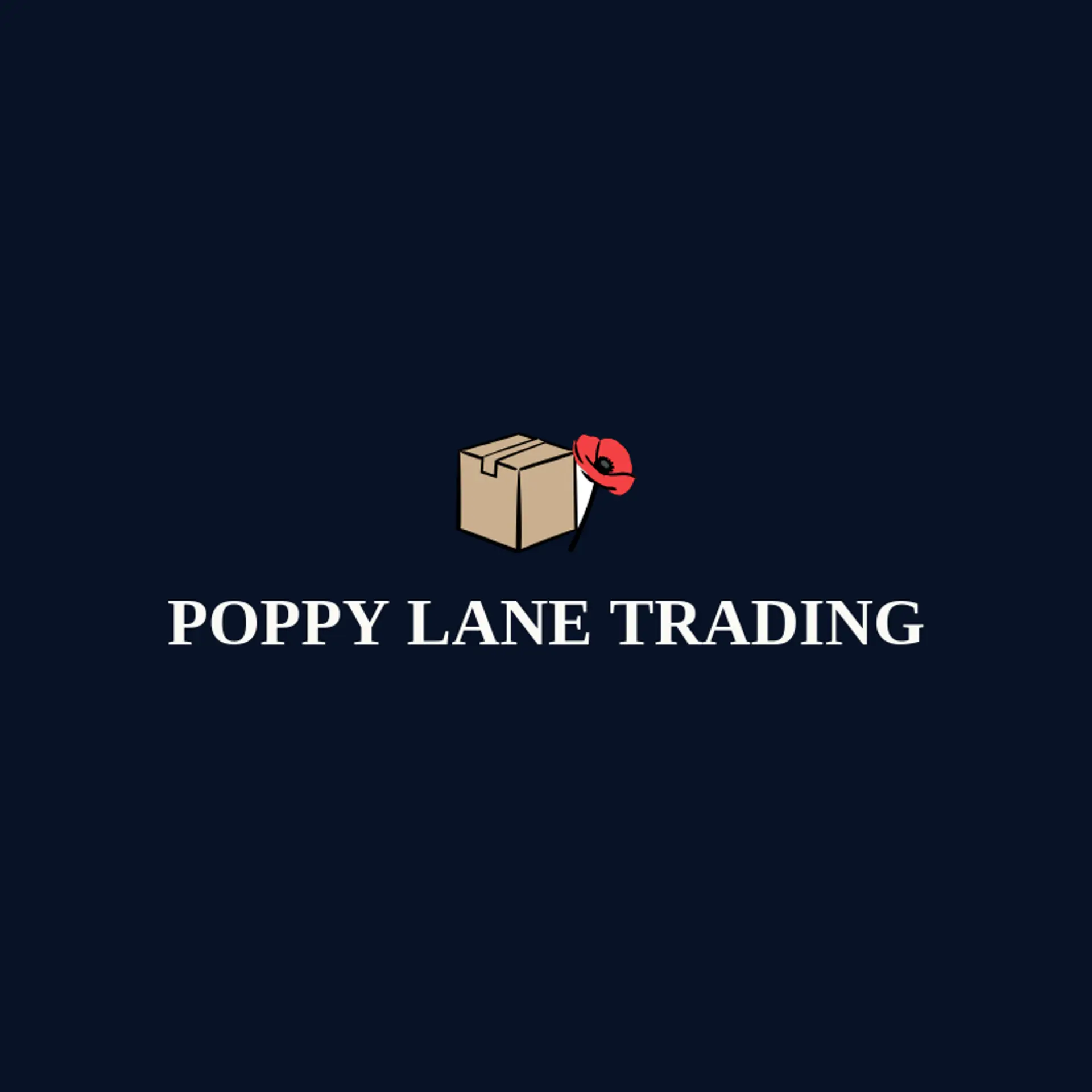 Poppy Lane Trading logo for dropshipping