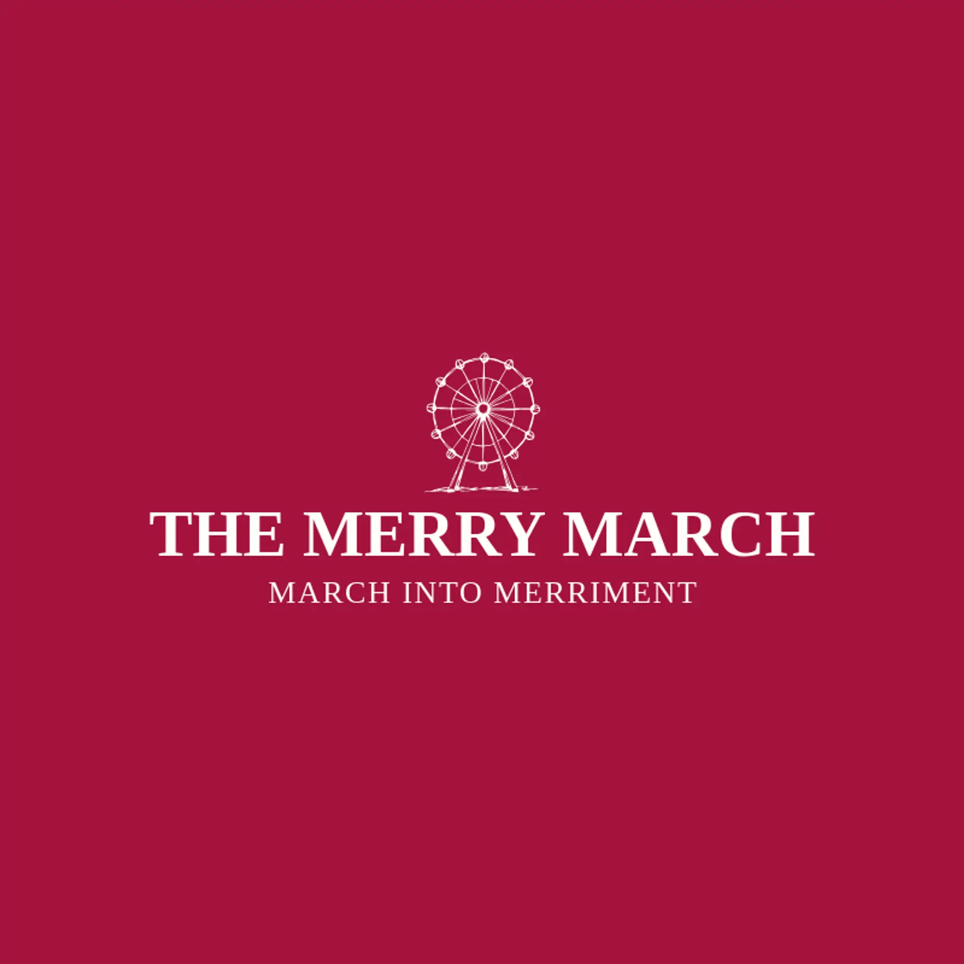 The Merry March logo for carnival