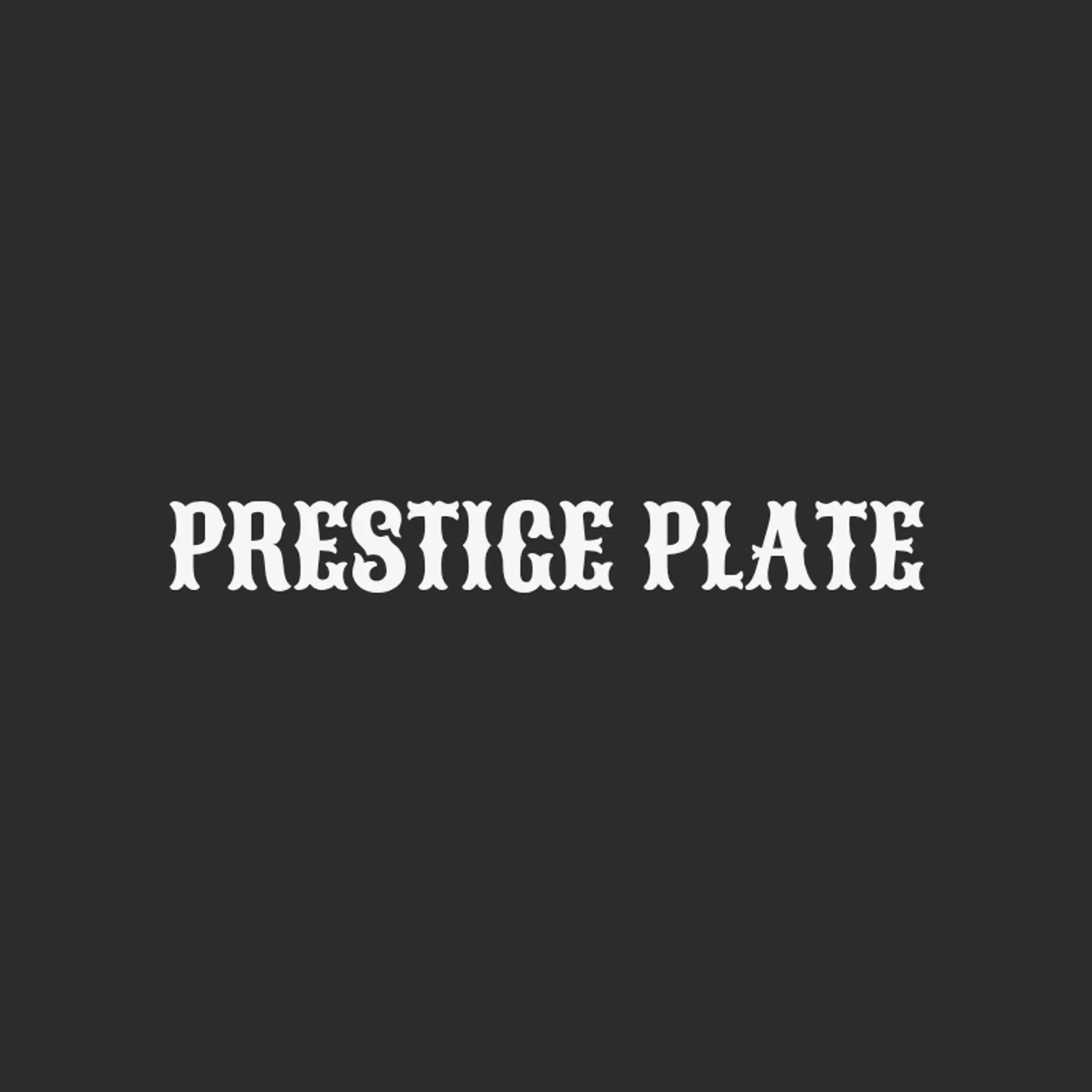 Prestige Plate logo for fine dining restaurant