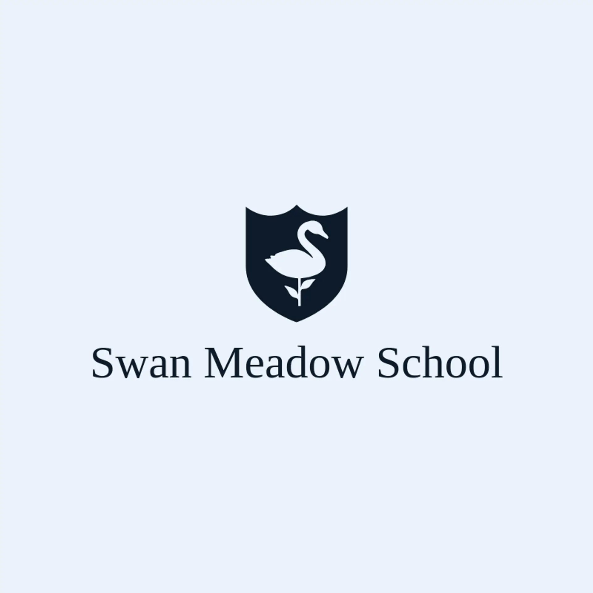 Swan Meadow School logo for swan