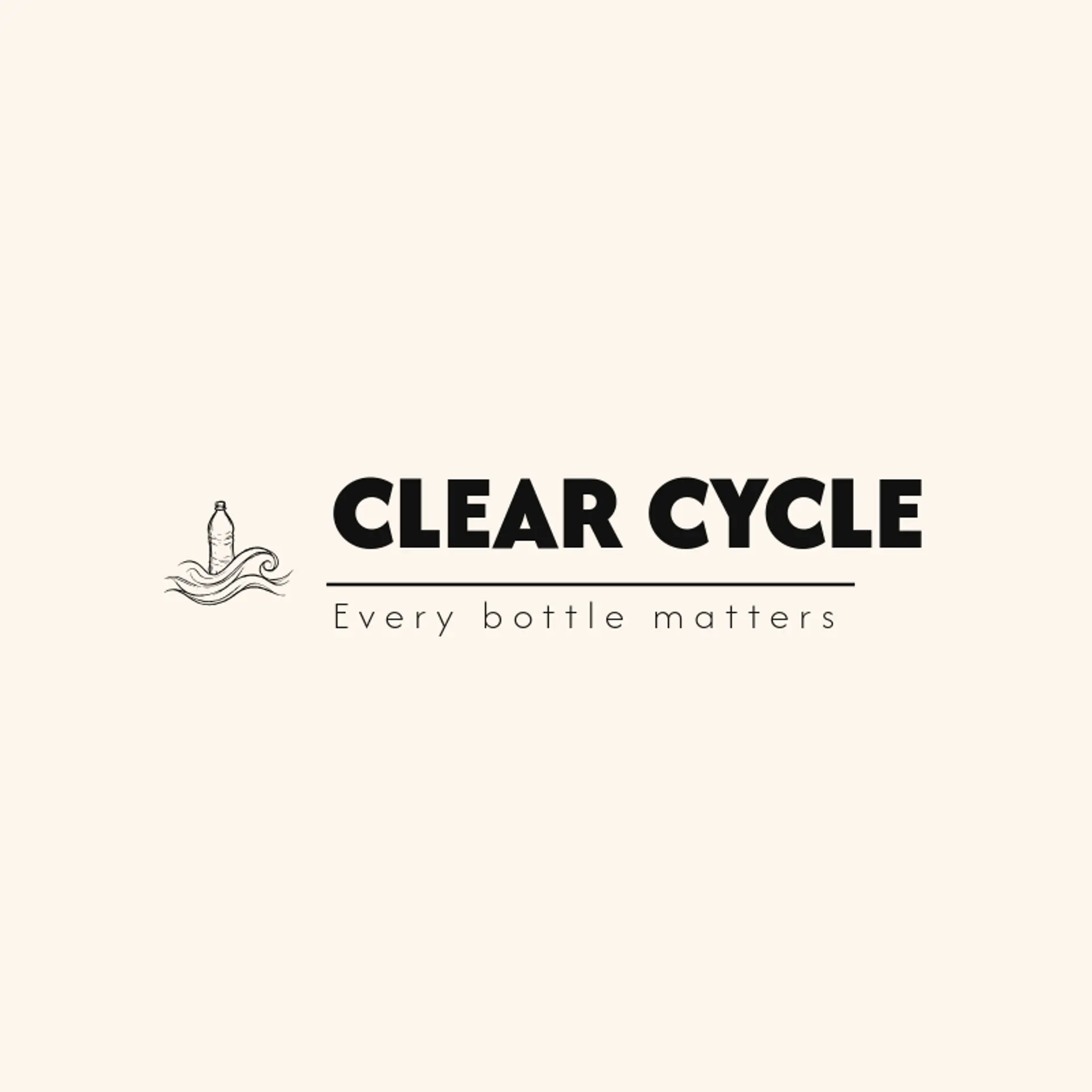 Clear Cycle logo for recycling