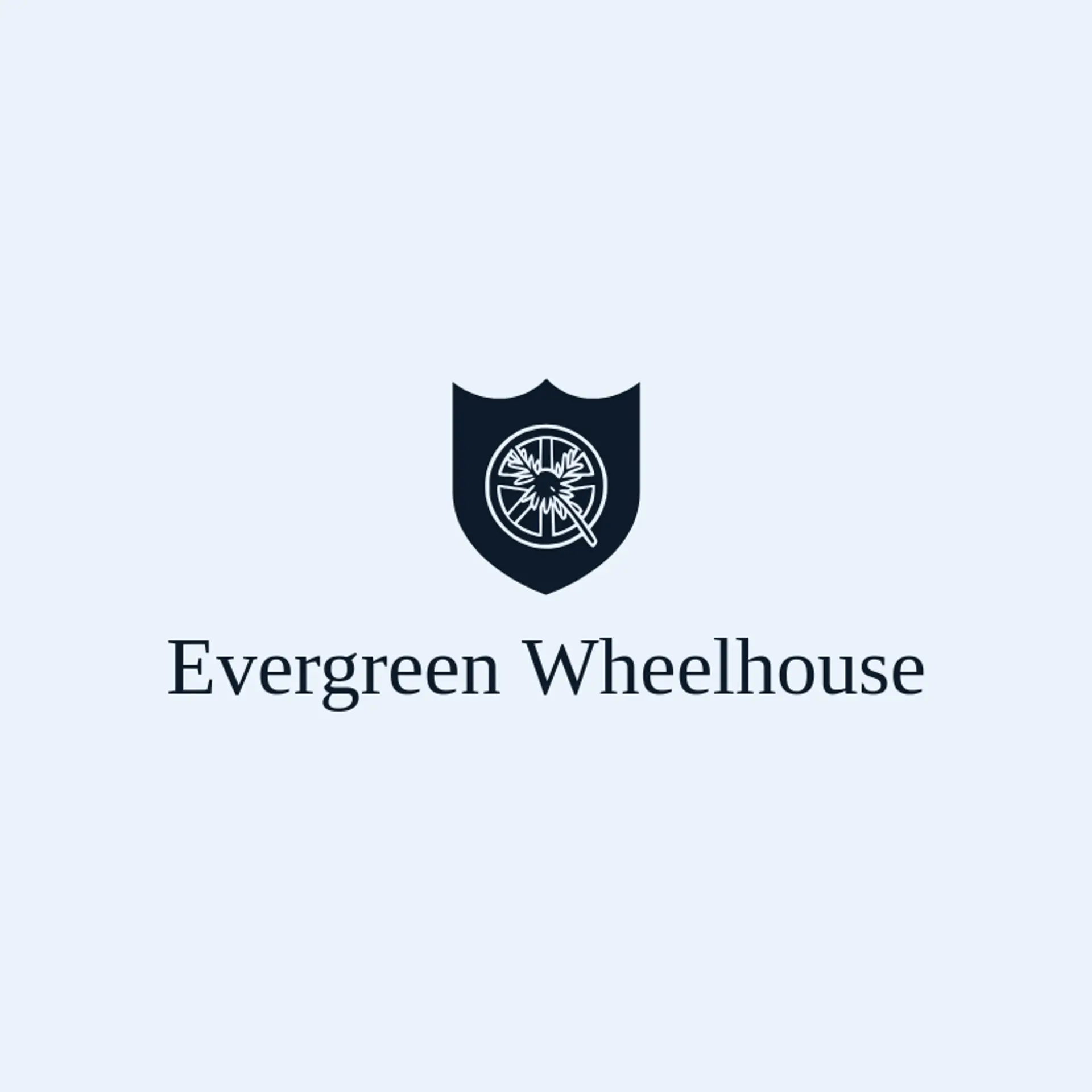 Evergreen Wheelhouse logo for steering wheel