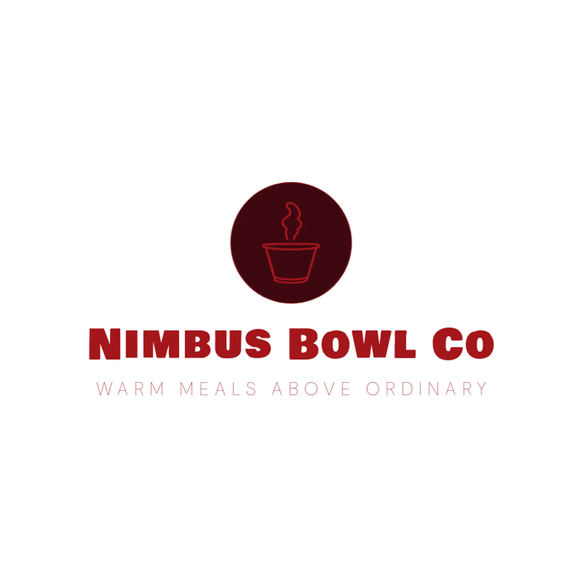 Nimbus Bowl Co logo for cloud kitchen