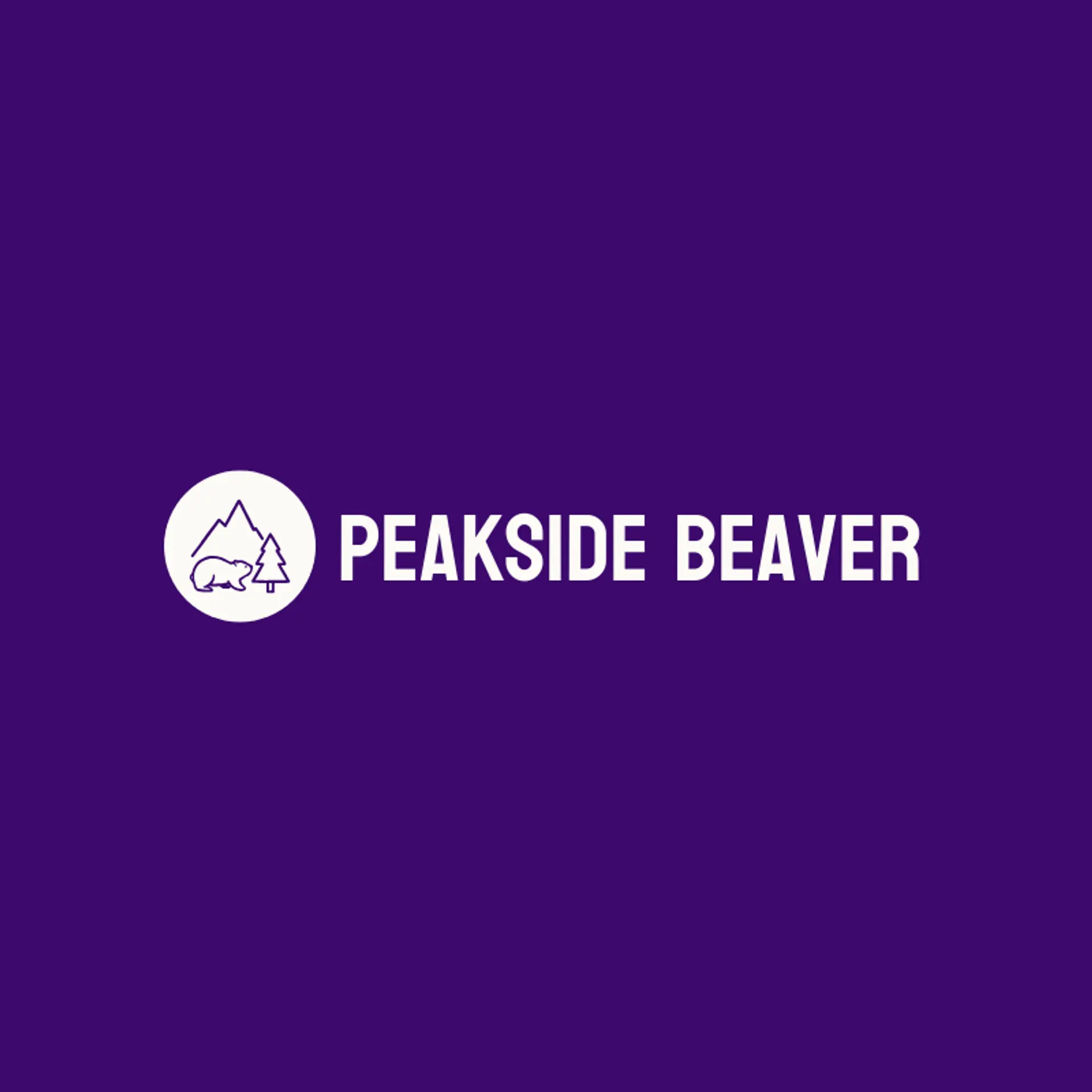 Peakside Beaver logo for beaver