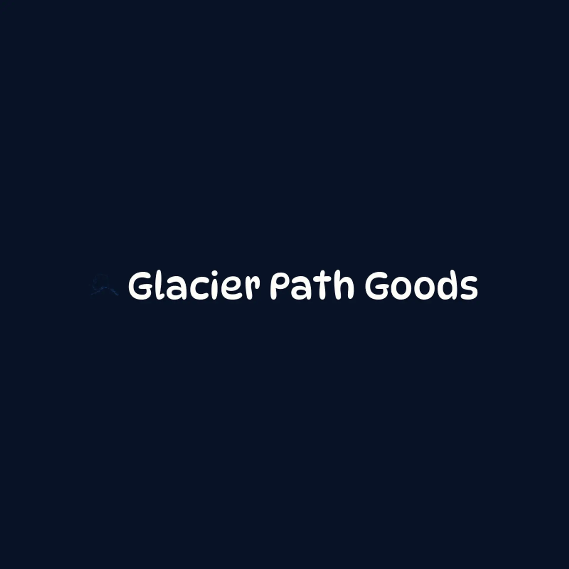 Glacier Path Goods logo for alaska