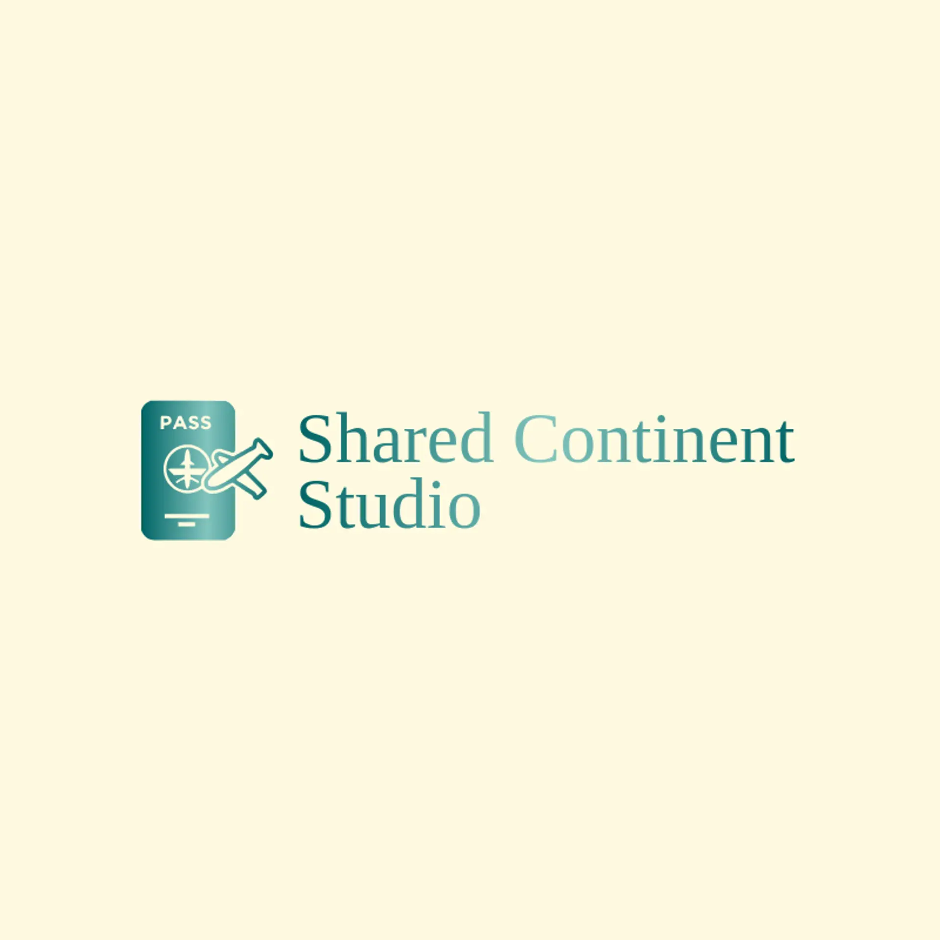 Shared Continent Studio logo for international