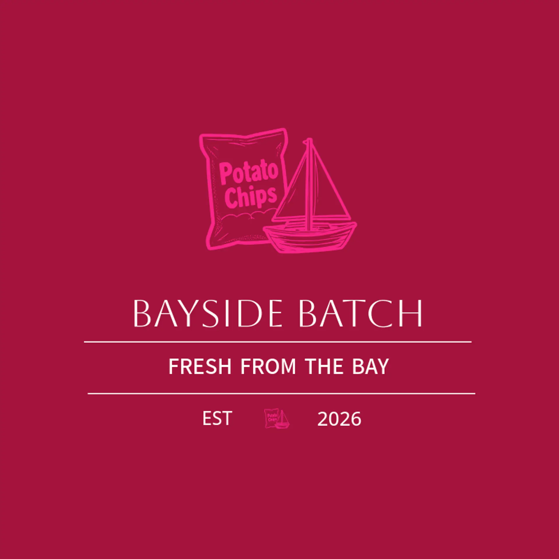 Bayside Batch logo for chips