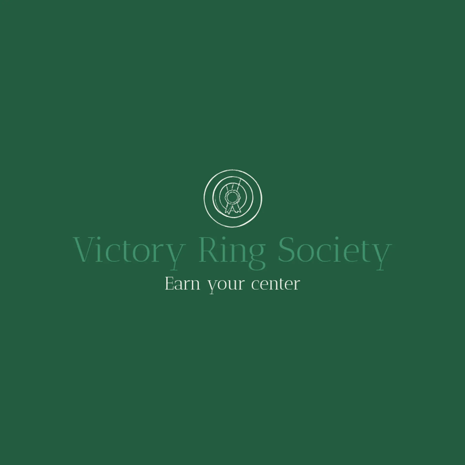 Victory Ring Society logo for bullseye