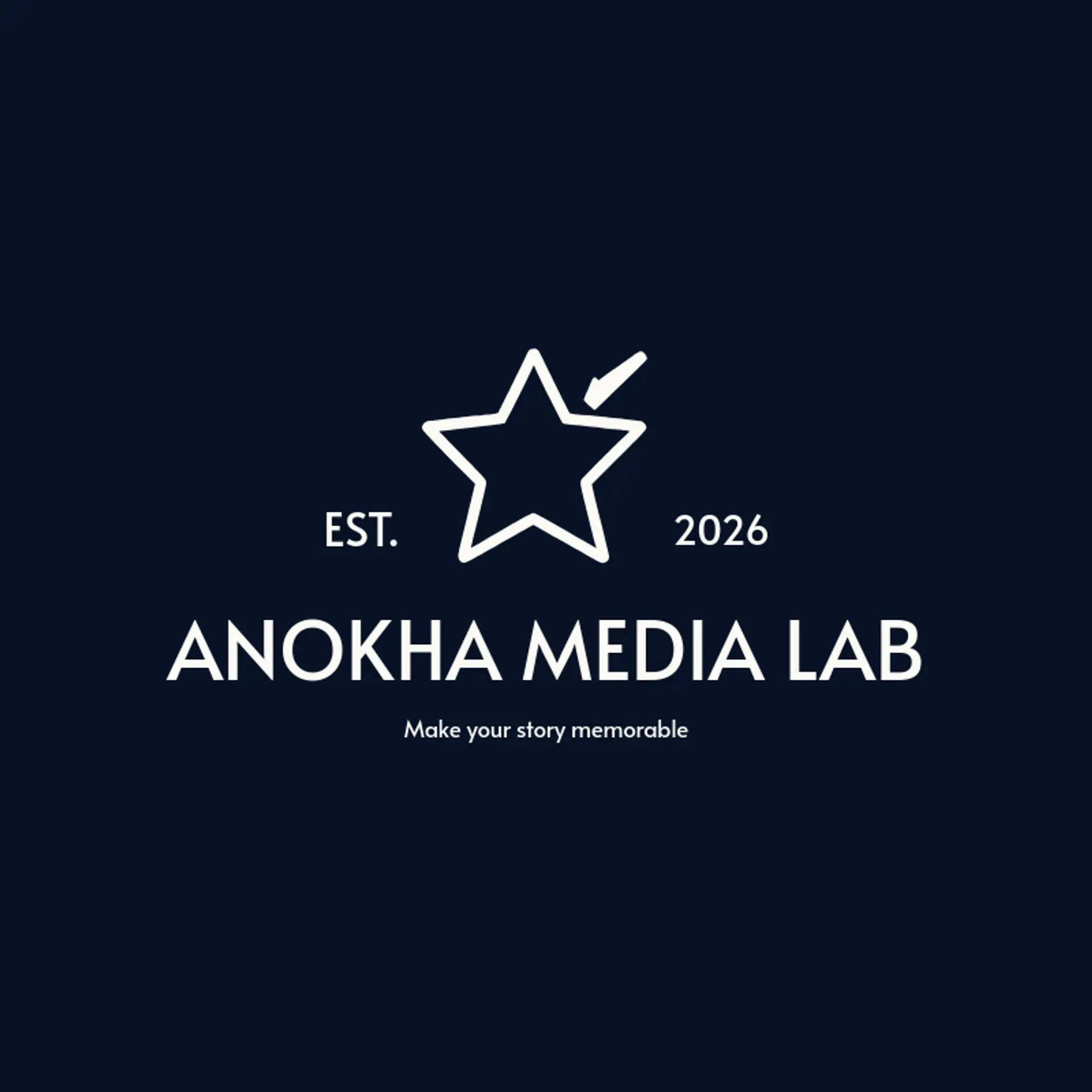 Anokha Media Lab logo for hindi