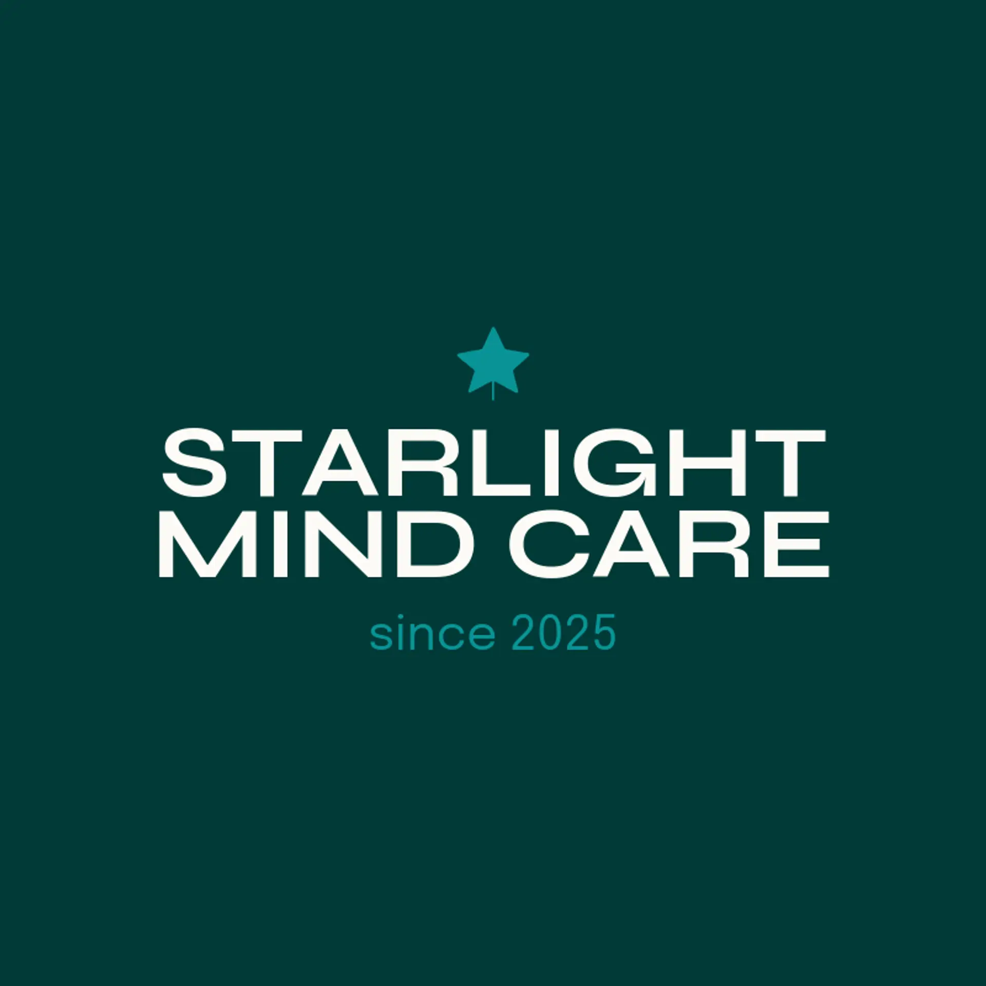 Starlight Mind Care logo for mental health