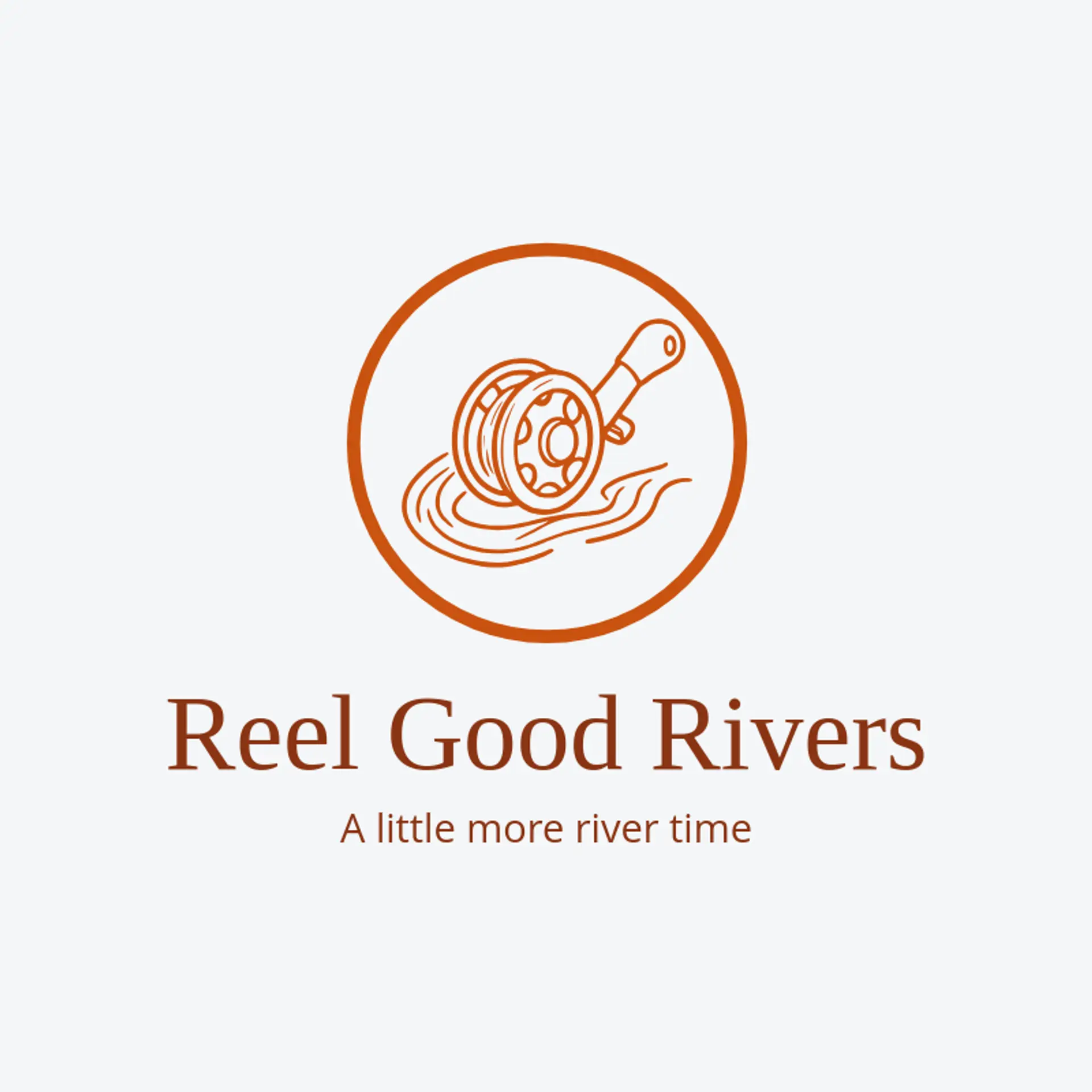Reel Good Rivers logo for fly fishing
