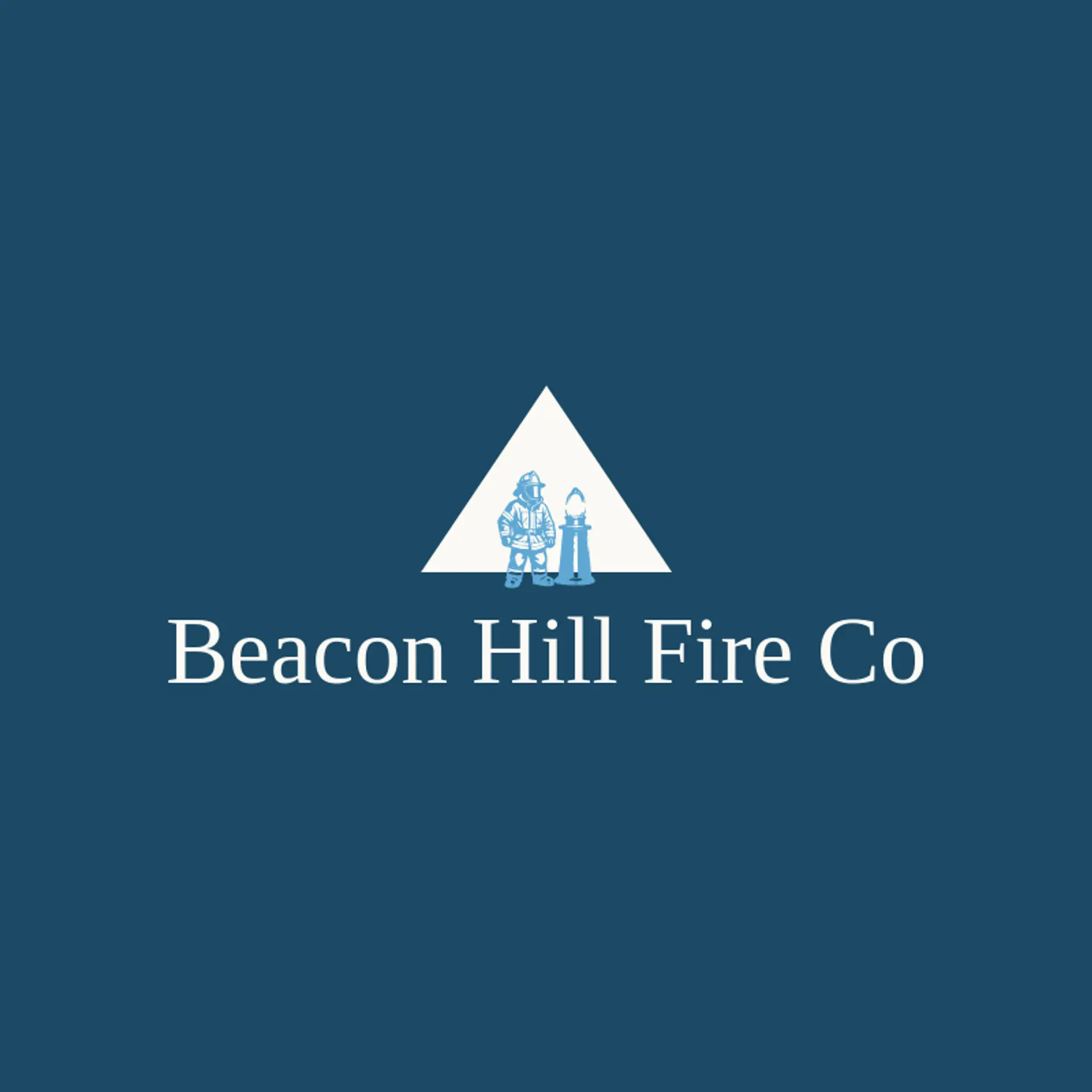 Beacon Hill Fire Co logo for fireman