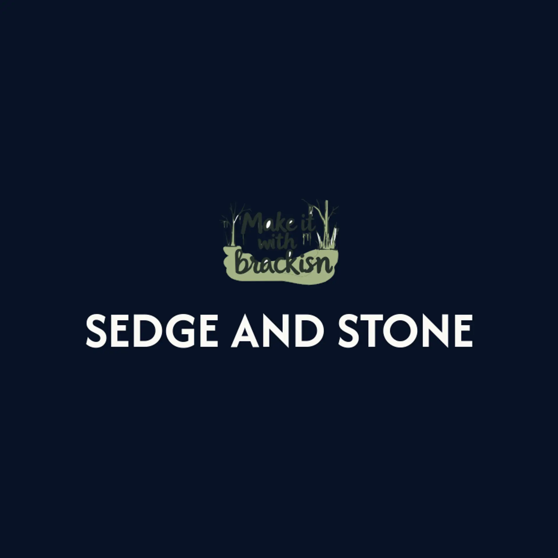 Sedge and Stone logo for marsh