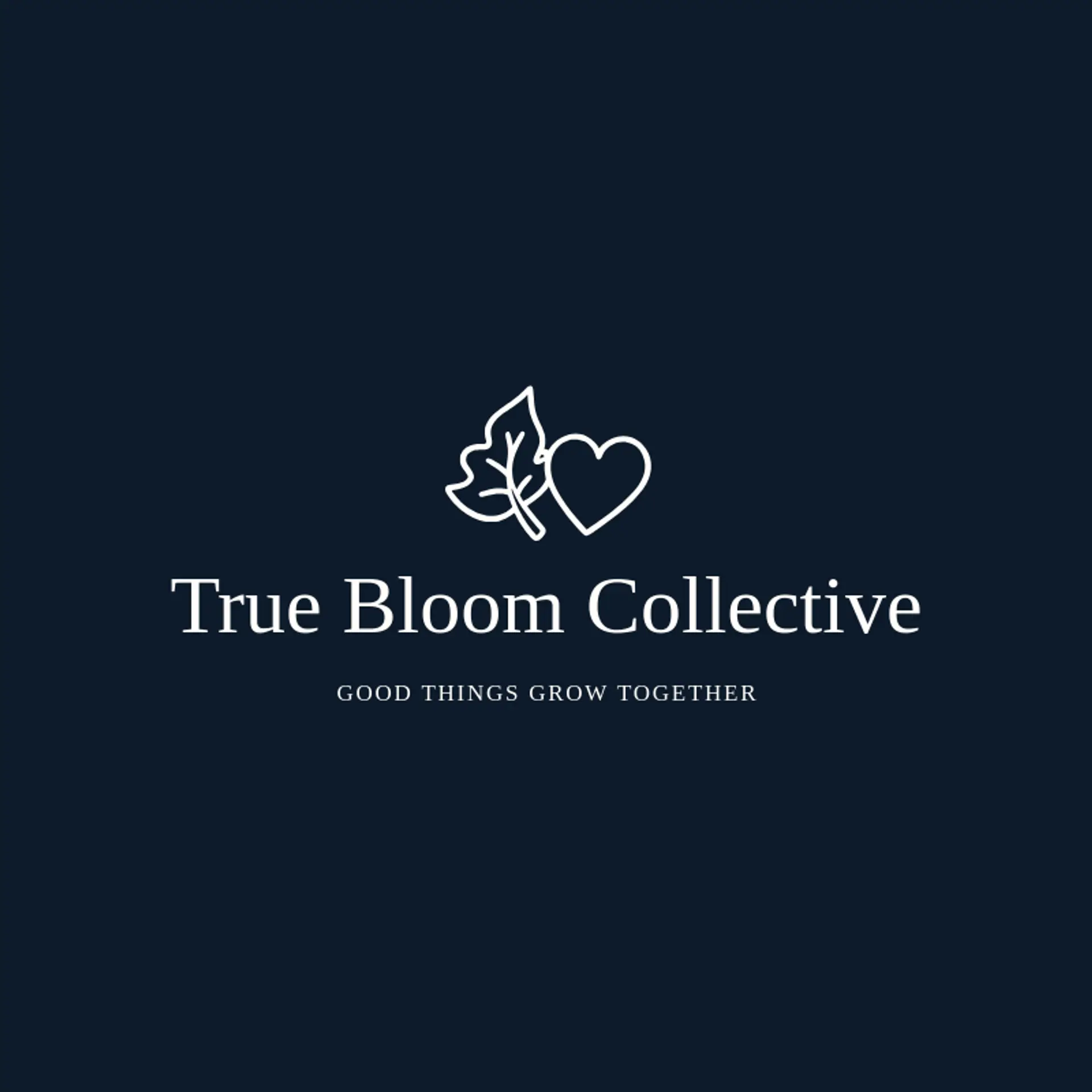 True Bloom Collective logo for valentine