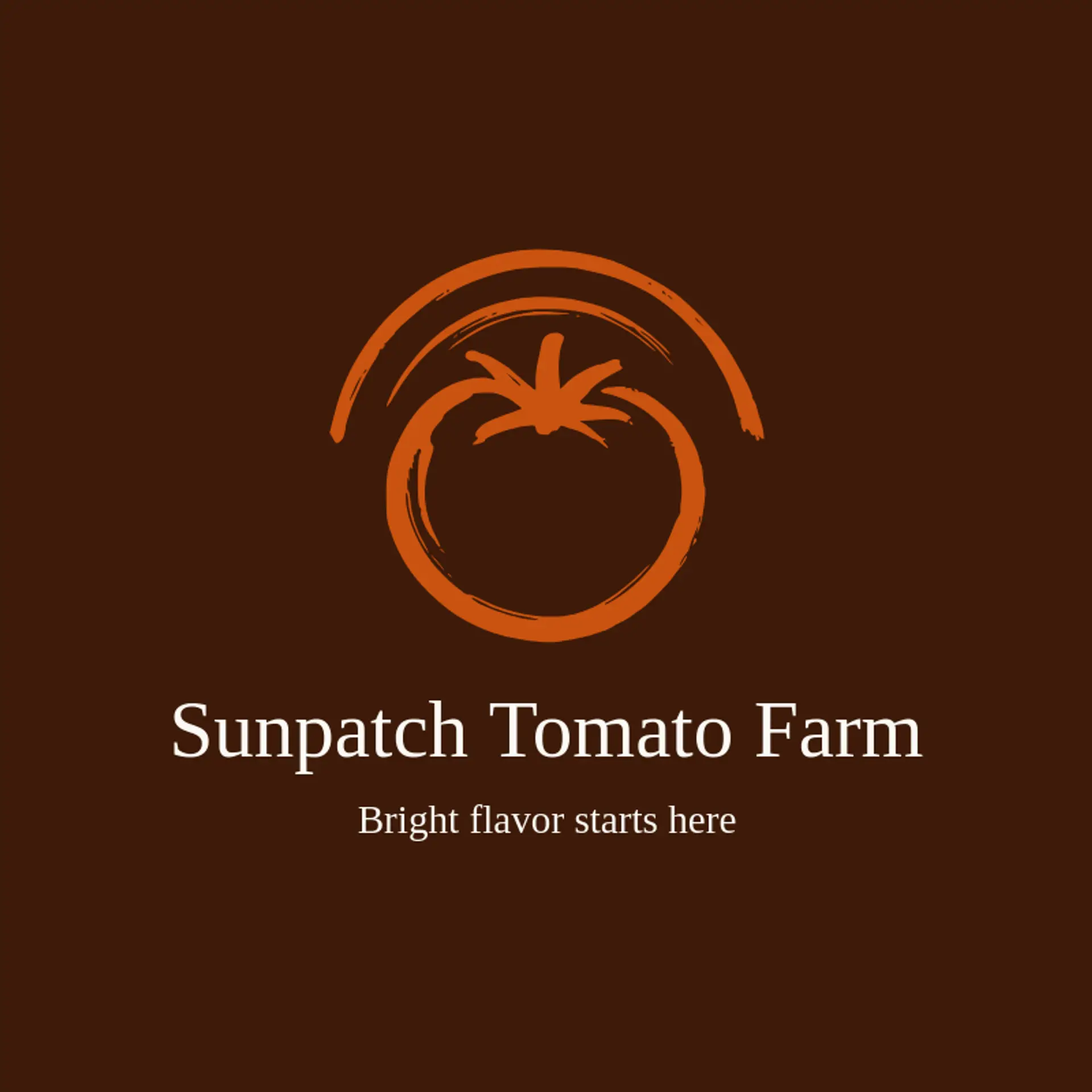 Sunpatch Tomato Farm logo for tomato