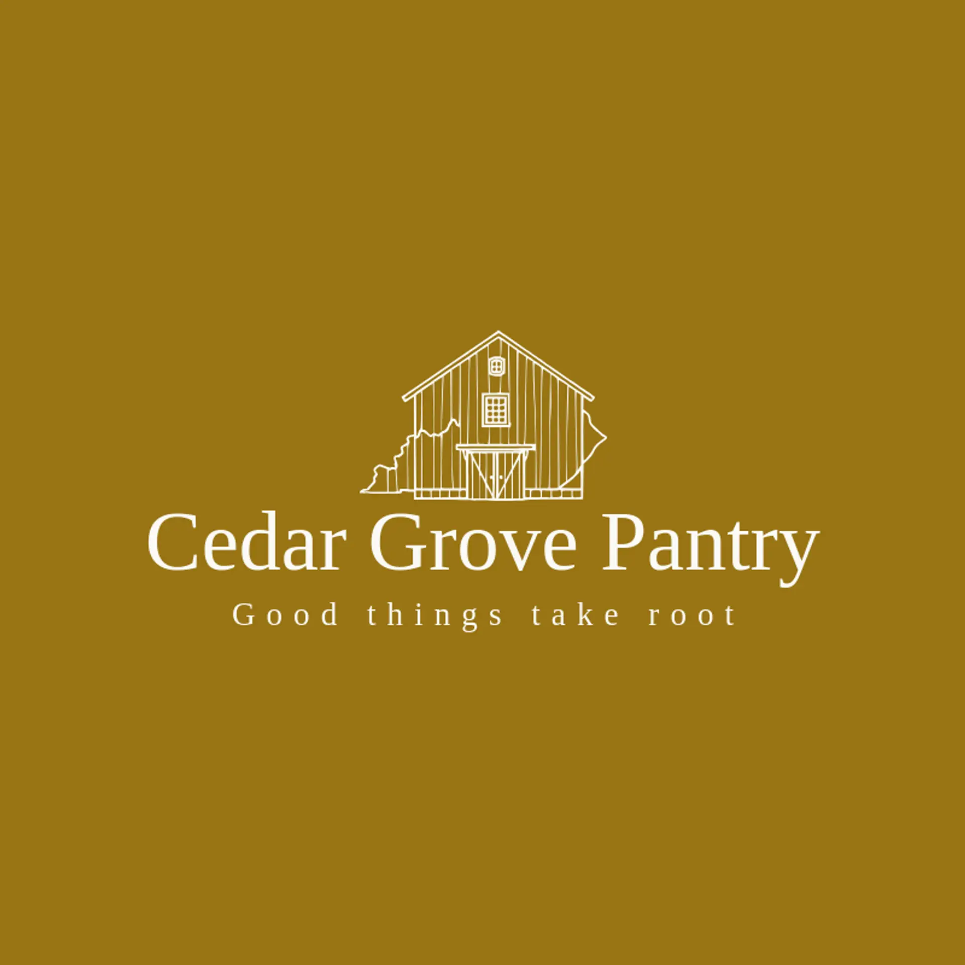 Cedar Grove Pantry logo for kentucky