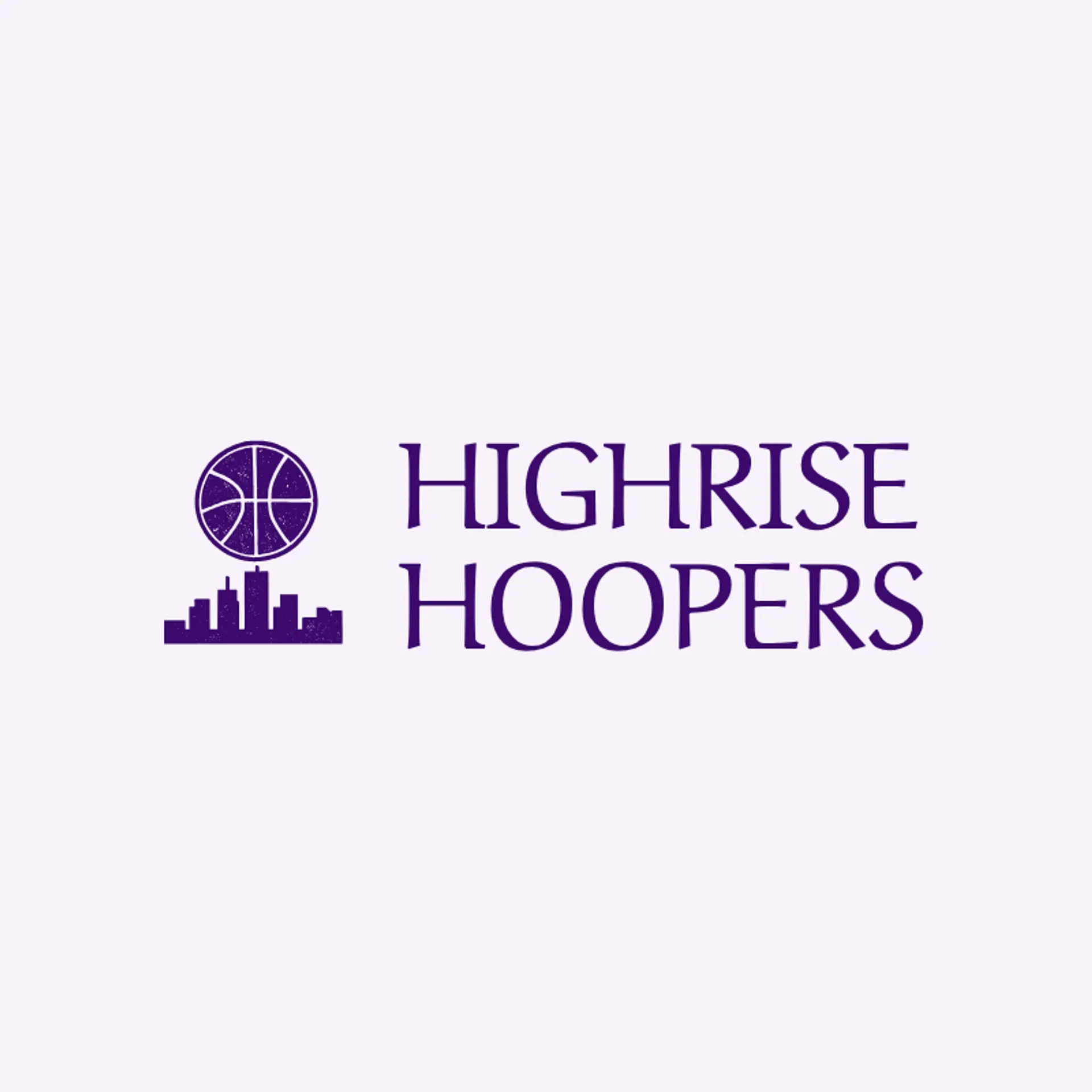Highrise Hoopers logo for basketball