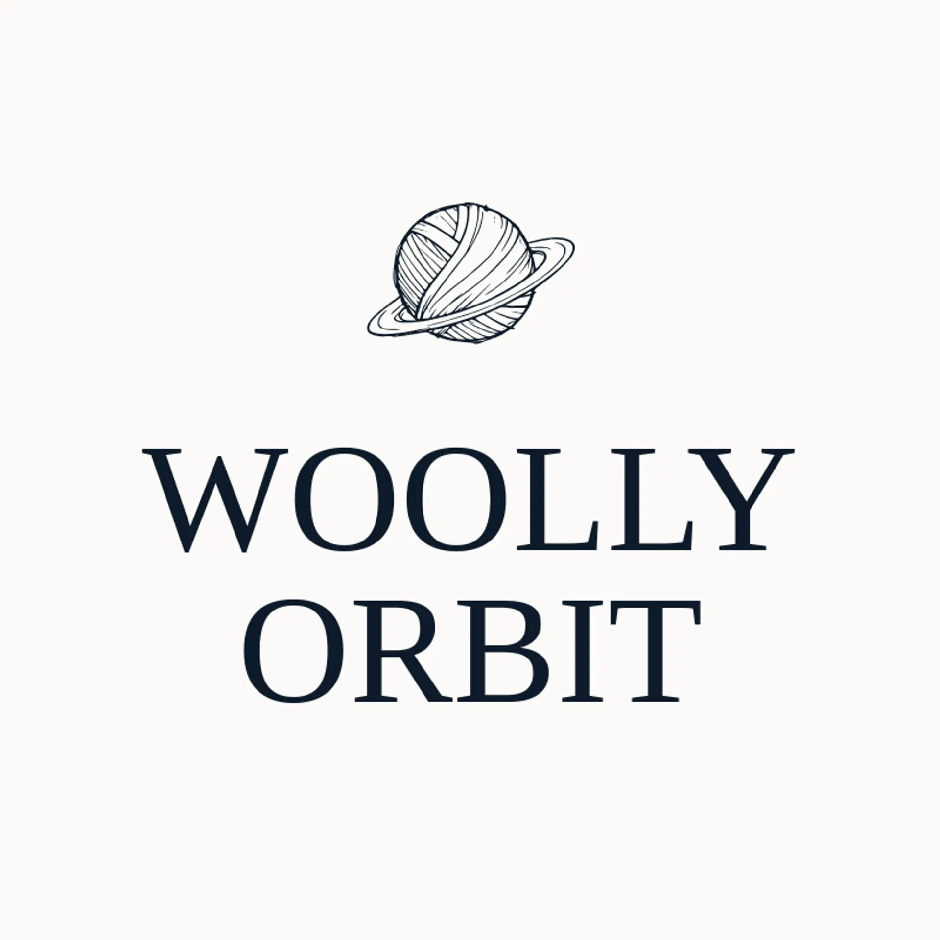 Woolly Orbit logo for yarn