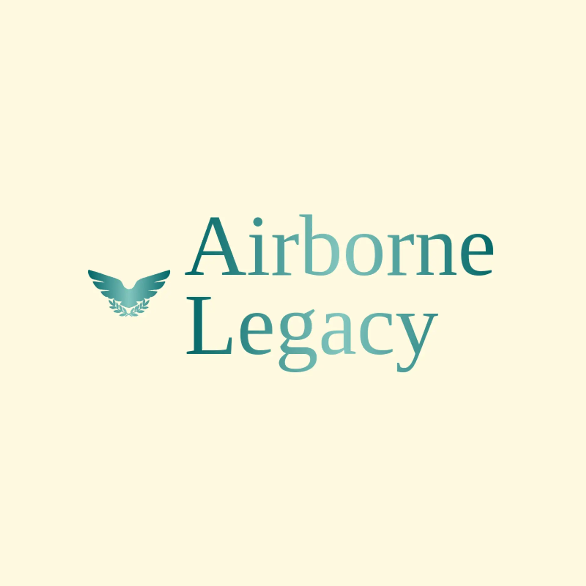 Airborne Legacy logo for air force