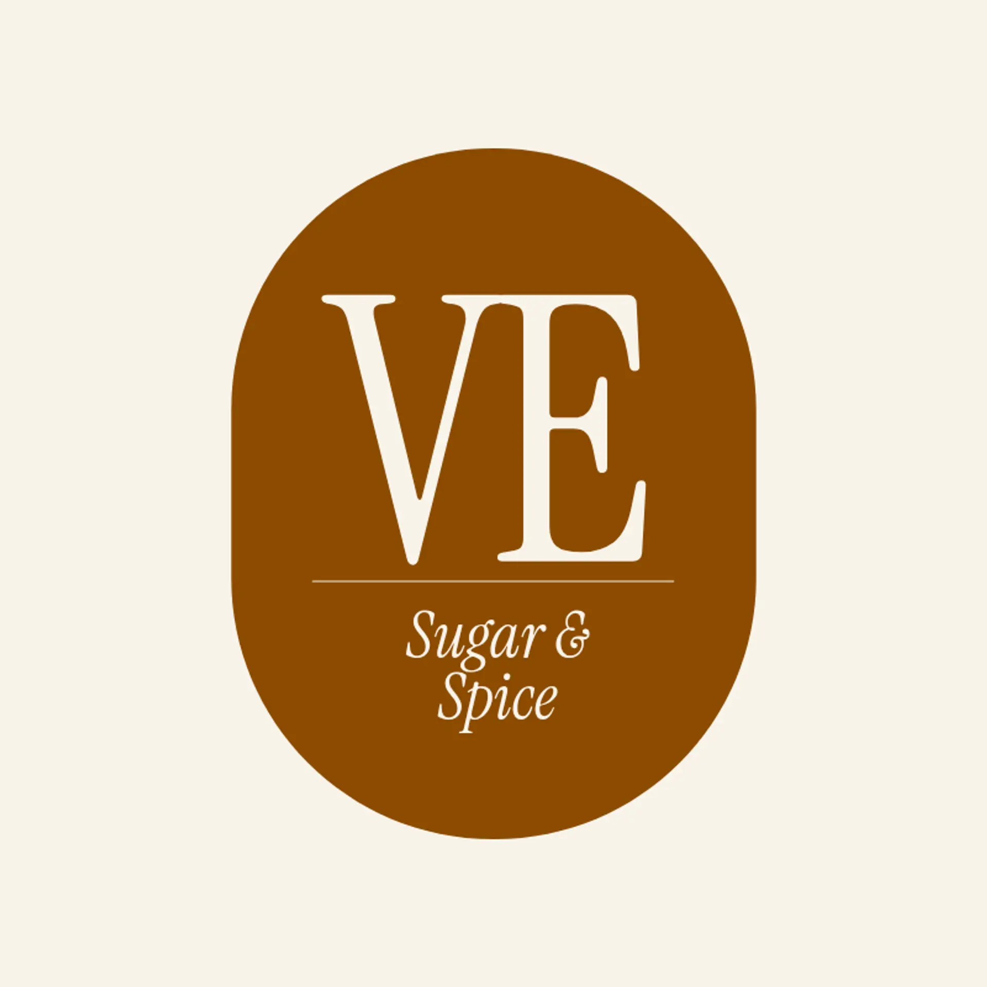 Sugar & Spice logo for bakery