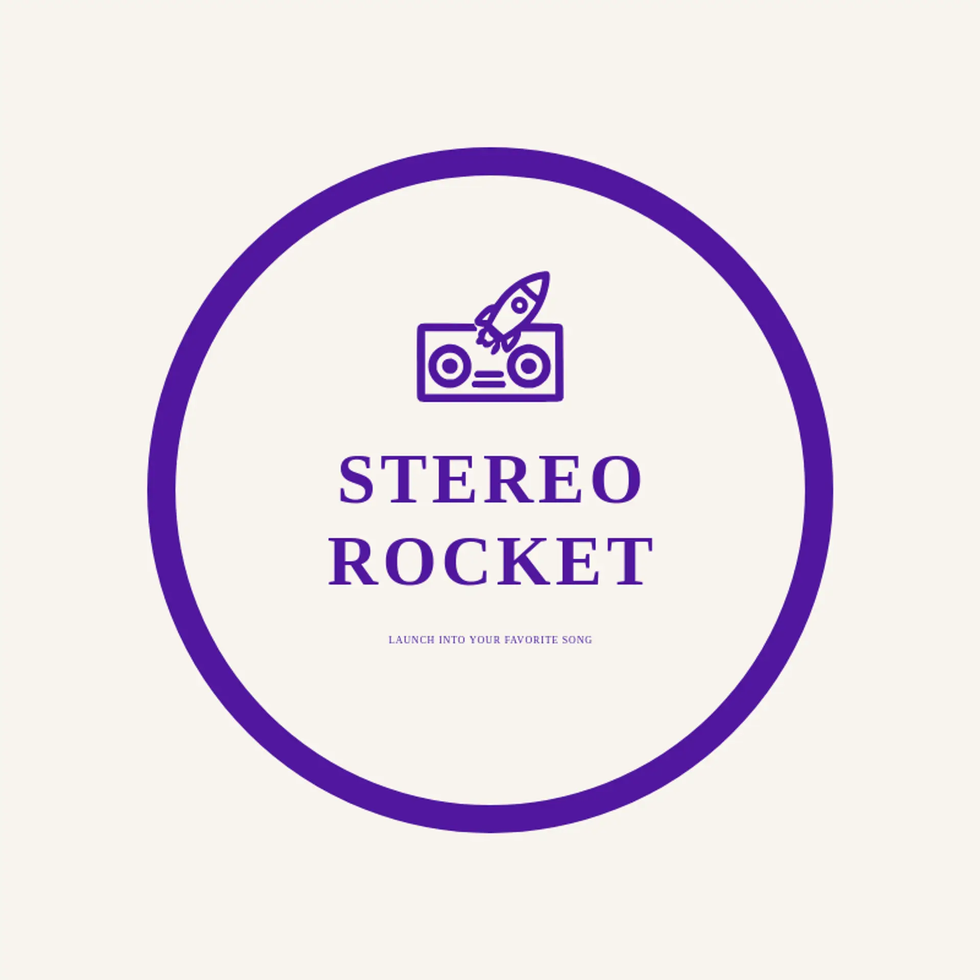 Stereo Rocket logo for stereo