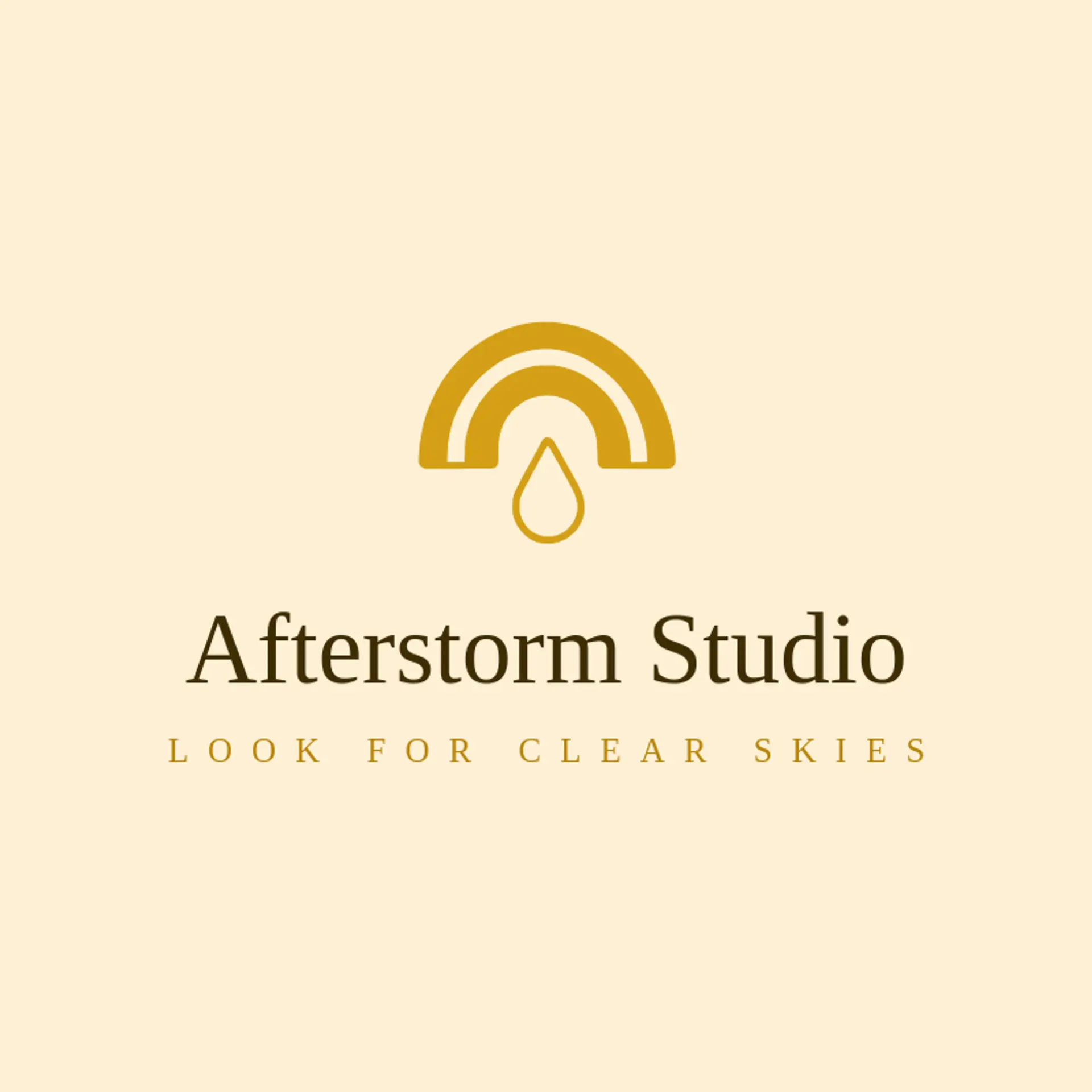 Afterstorm Studio logo for weather