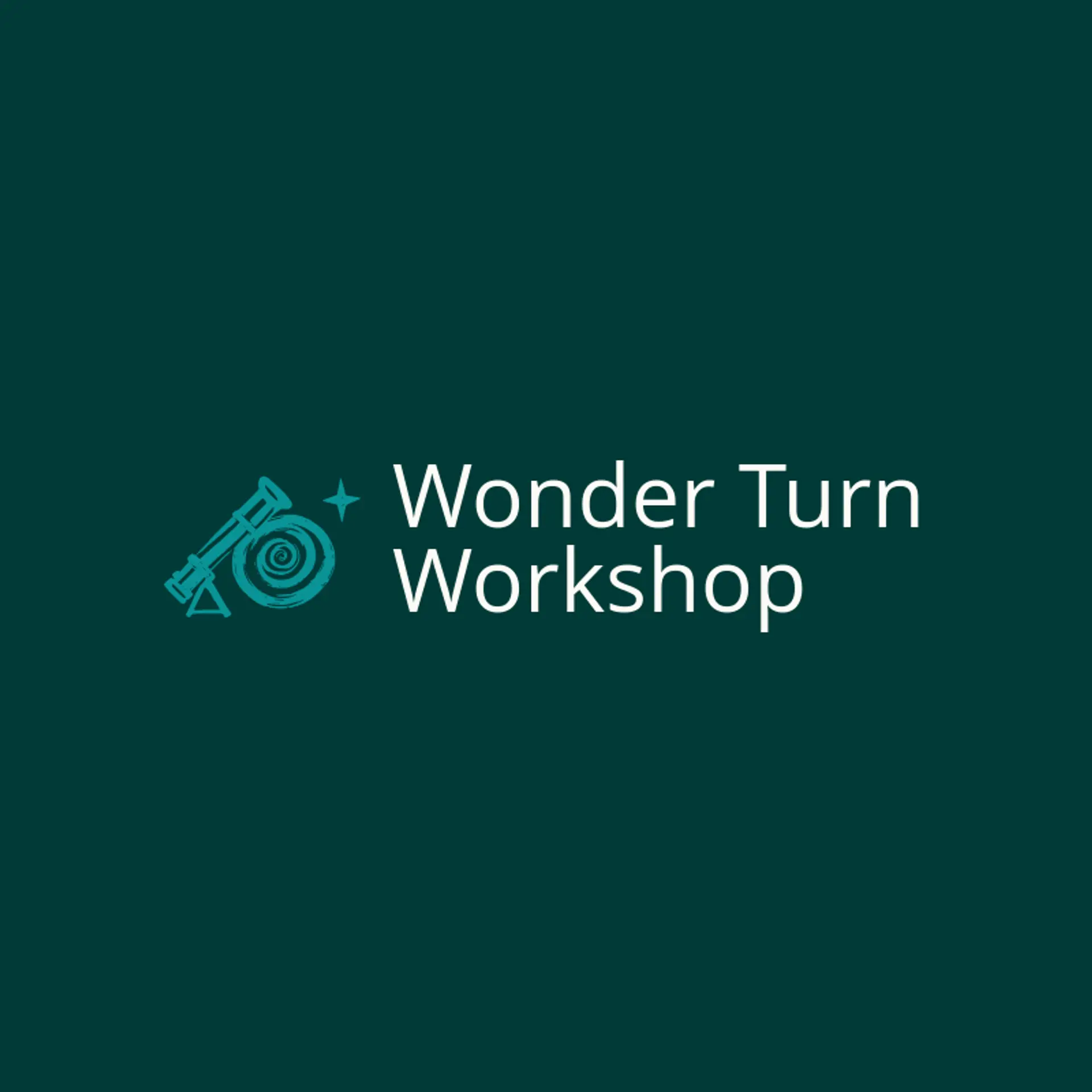 Wonder Turn Workshop logo for spiral