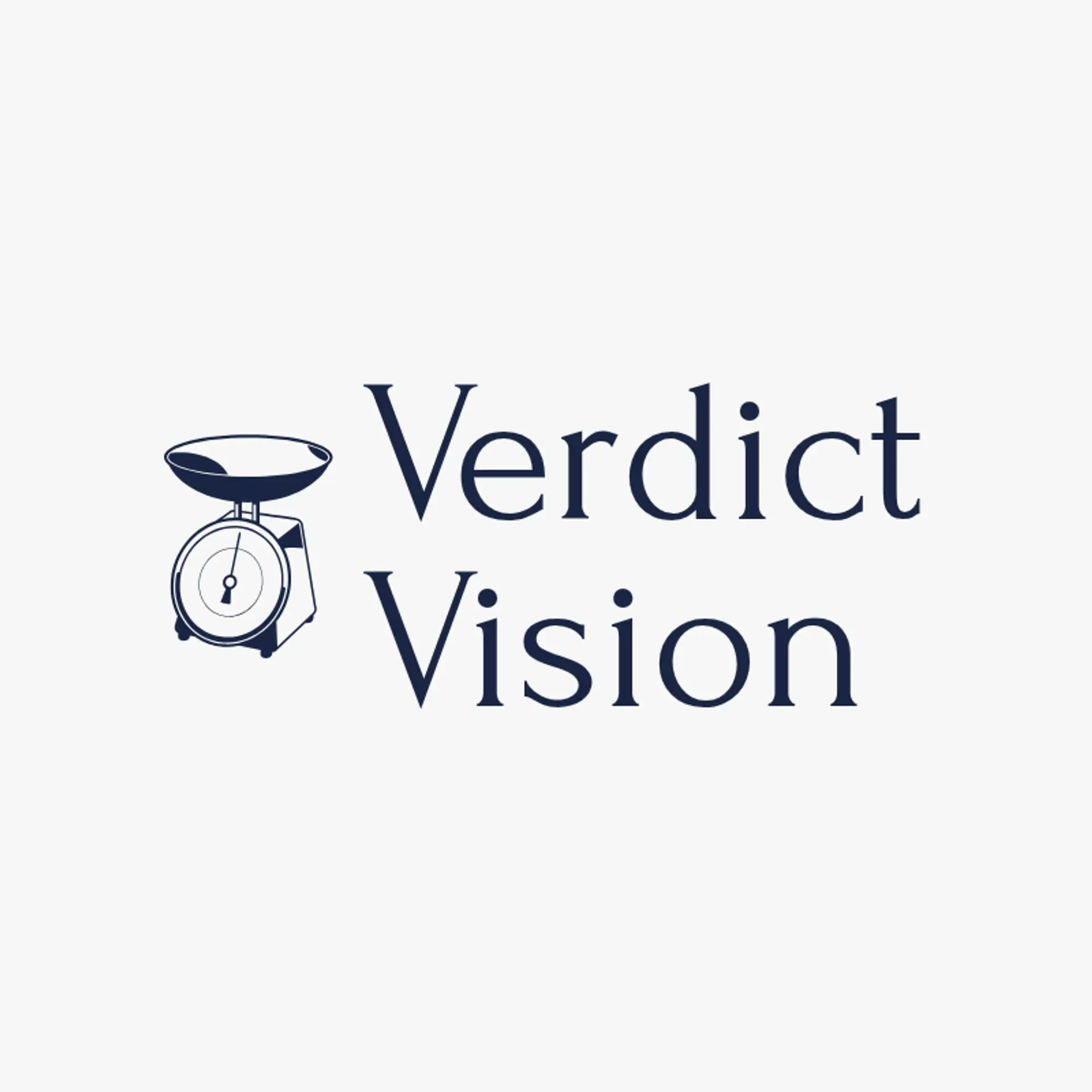 Verdict Vision logo for law