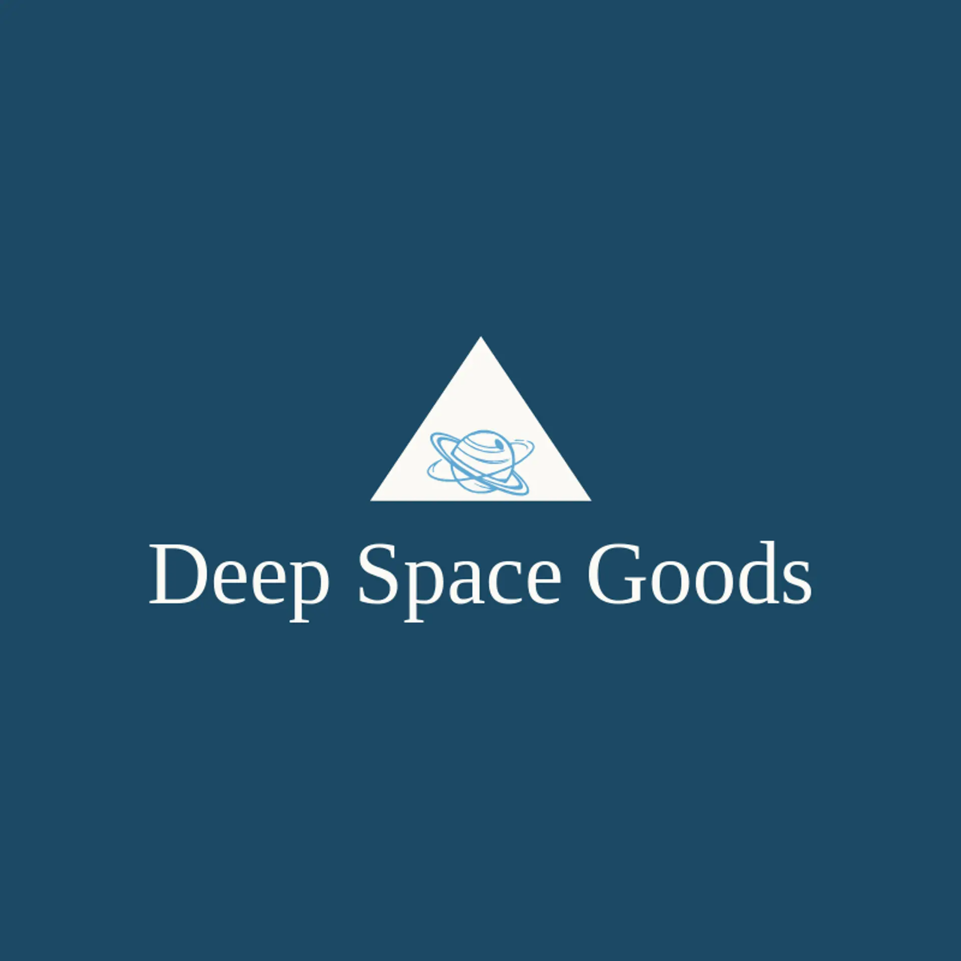 Deep Space Goods logo for saturn